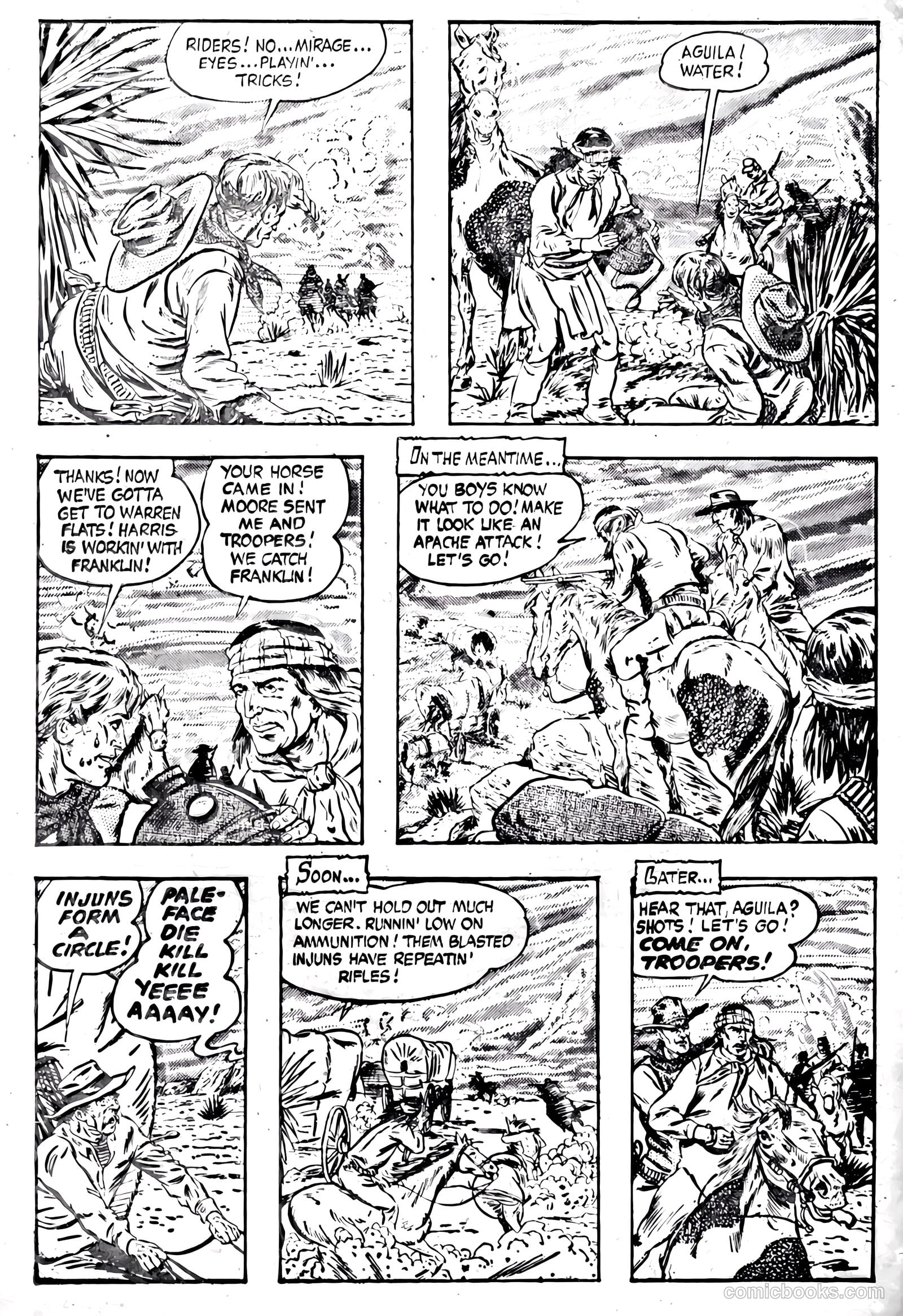 The Hawk 3-D #1 (1953) — page 31 of 33