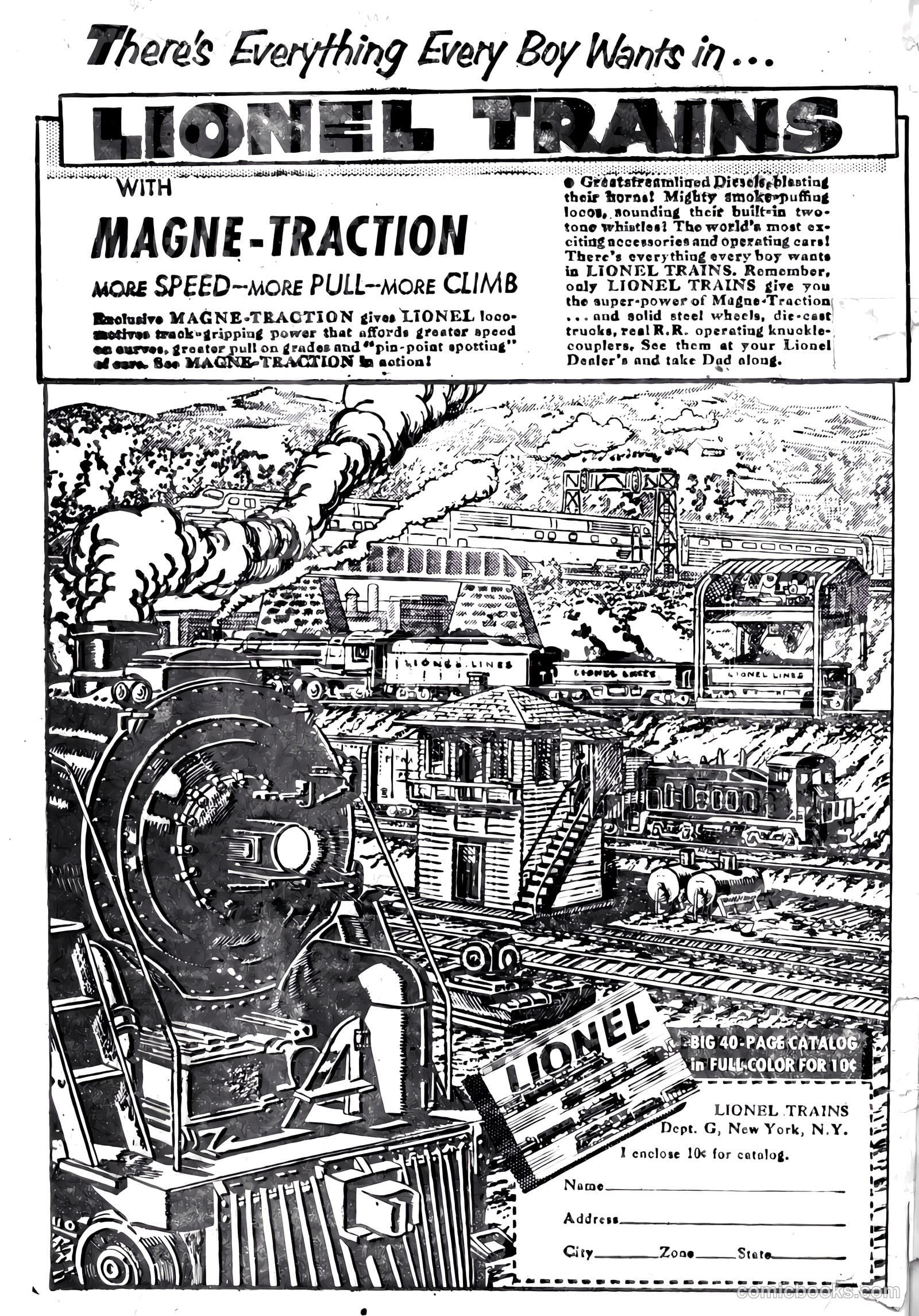 The Hawk 3-D #1 (1953) — page 33 of 33