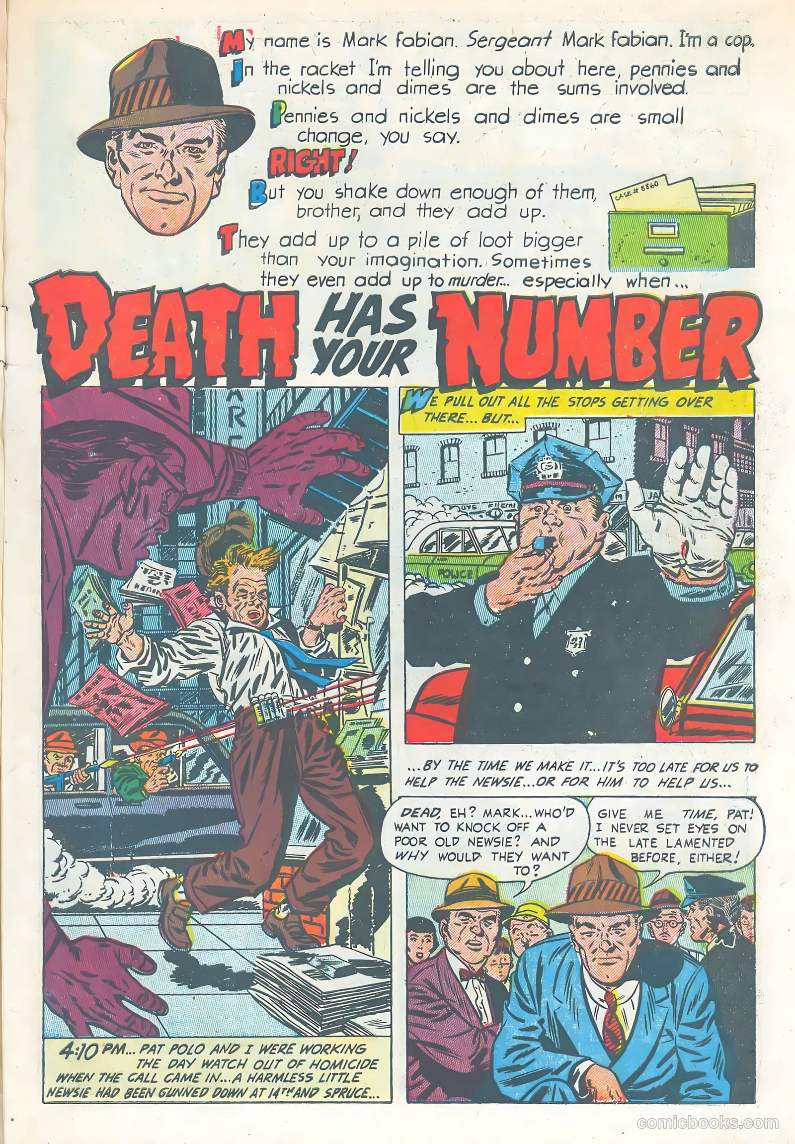 The Informer #3 (1954, Sterling) — page 3 of 36