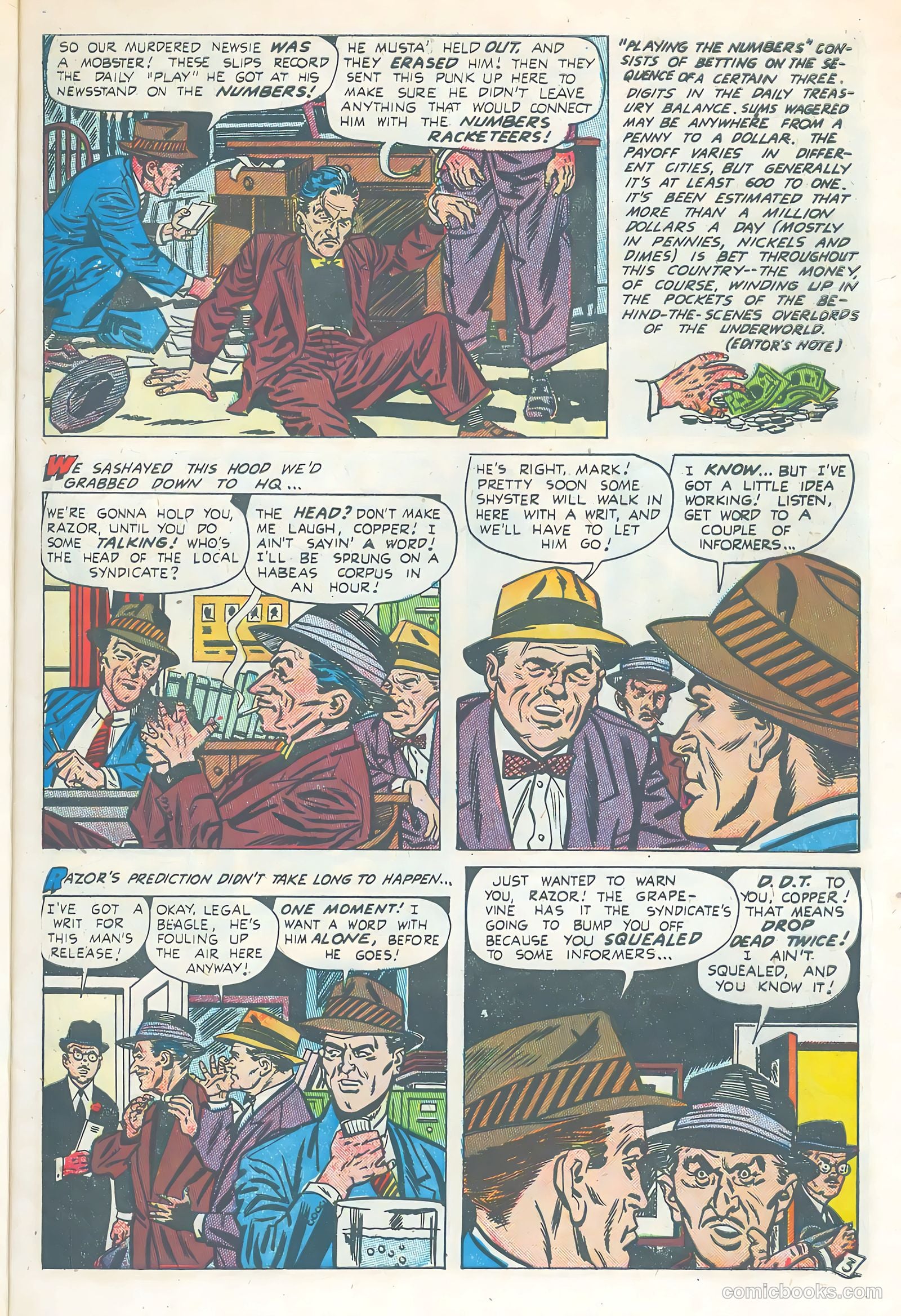 The Informer #3 (1954, Sterling) — page 5 of 36