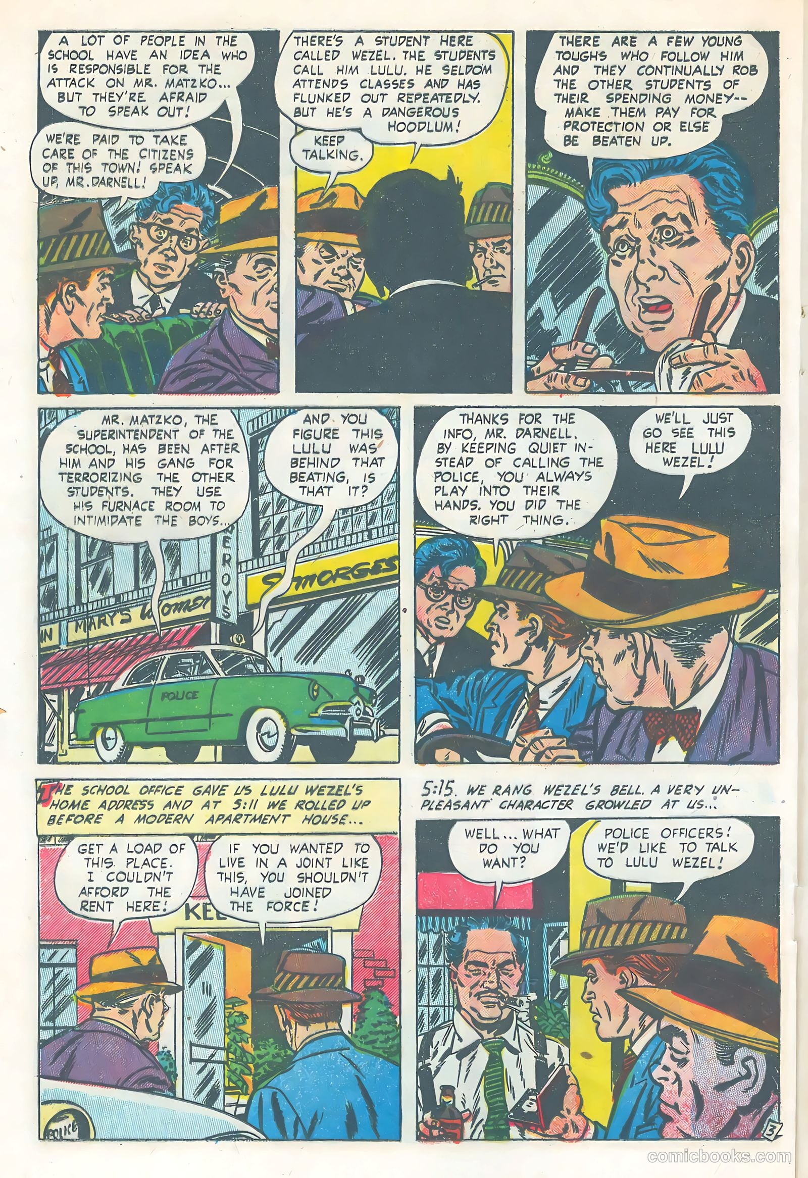 The Informer #3 (1954, Sterling) — page 22 of 36