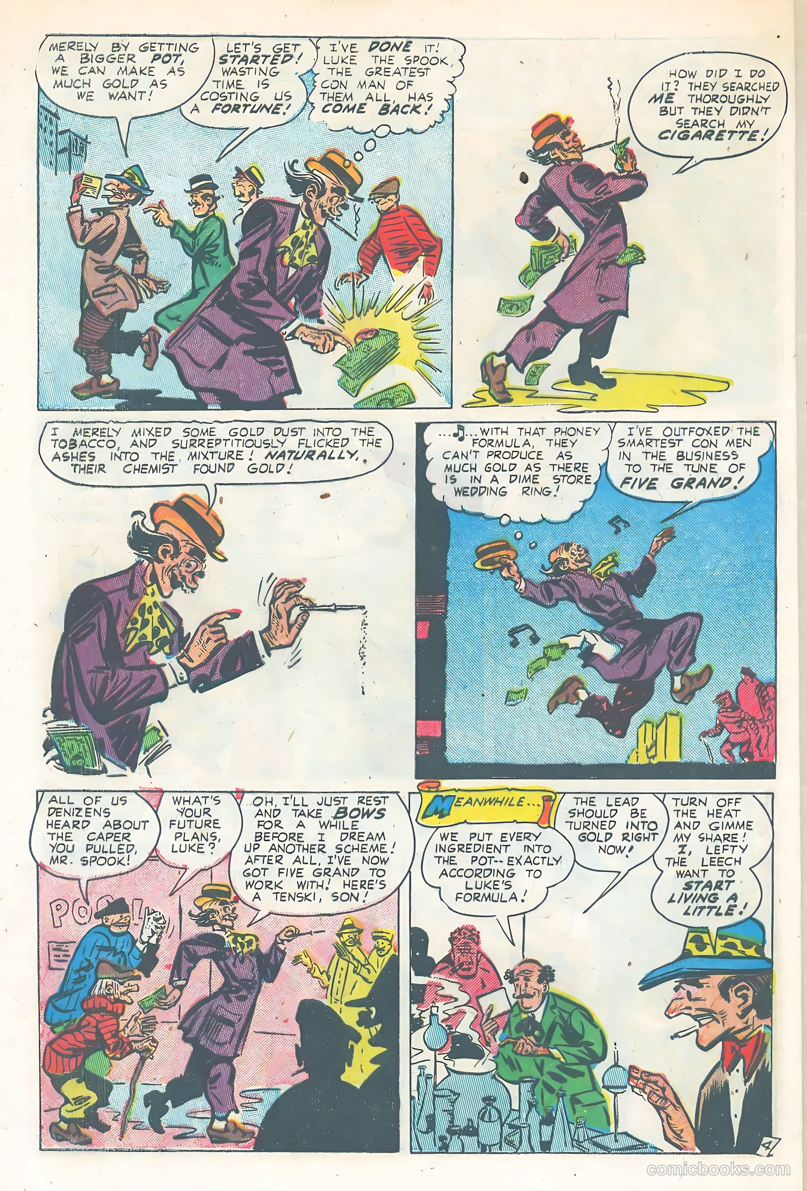 The Informer #3 (1954, Sterling) — page 30 of 36