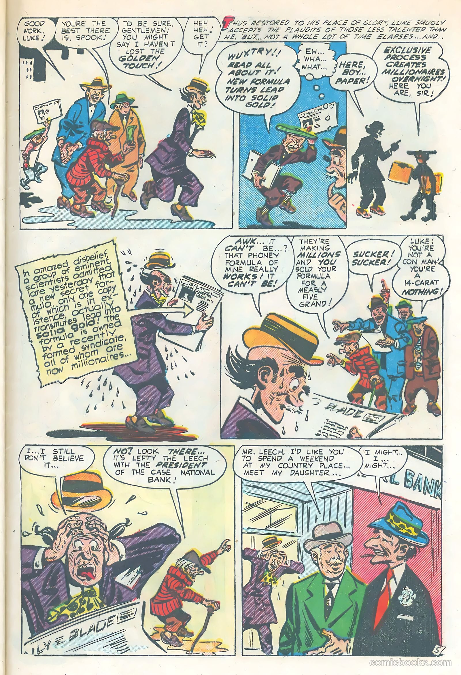 The Informer #3 (1954, Sterling) — page 31 of 36