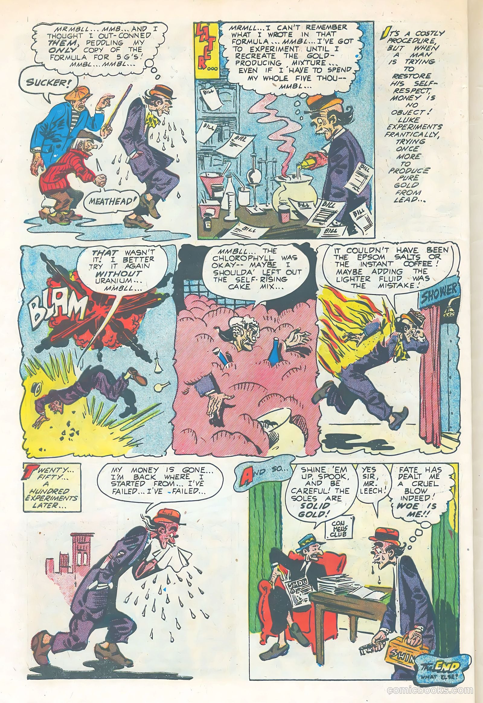 The Informer #3 (1954, Sterling) — page 32 of 36