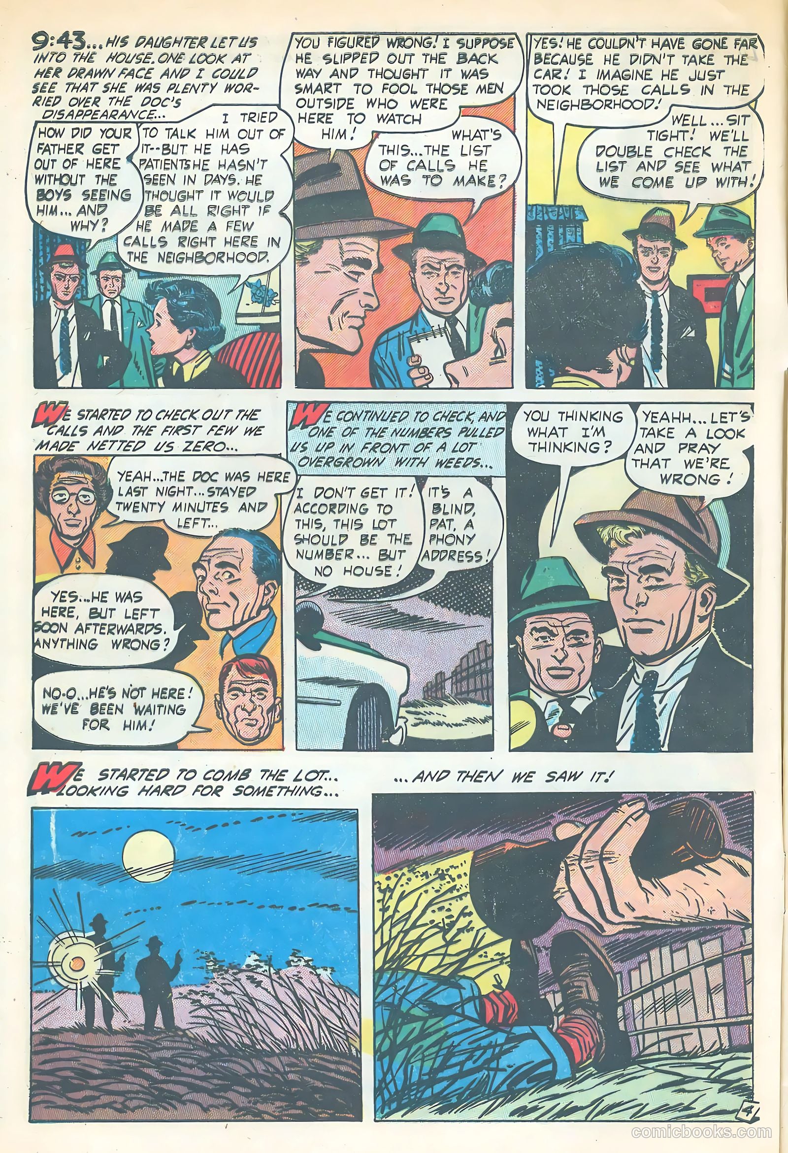 The Informer #4 (1954, Sterling) — page 6 of 36