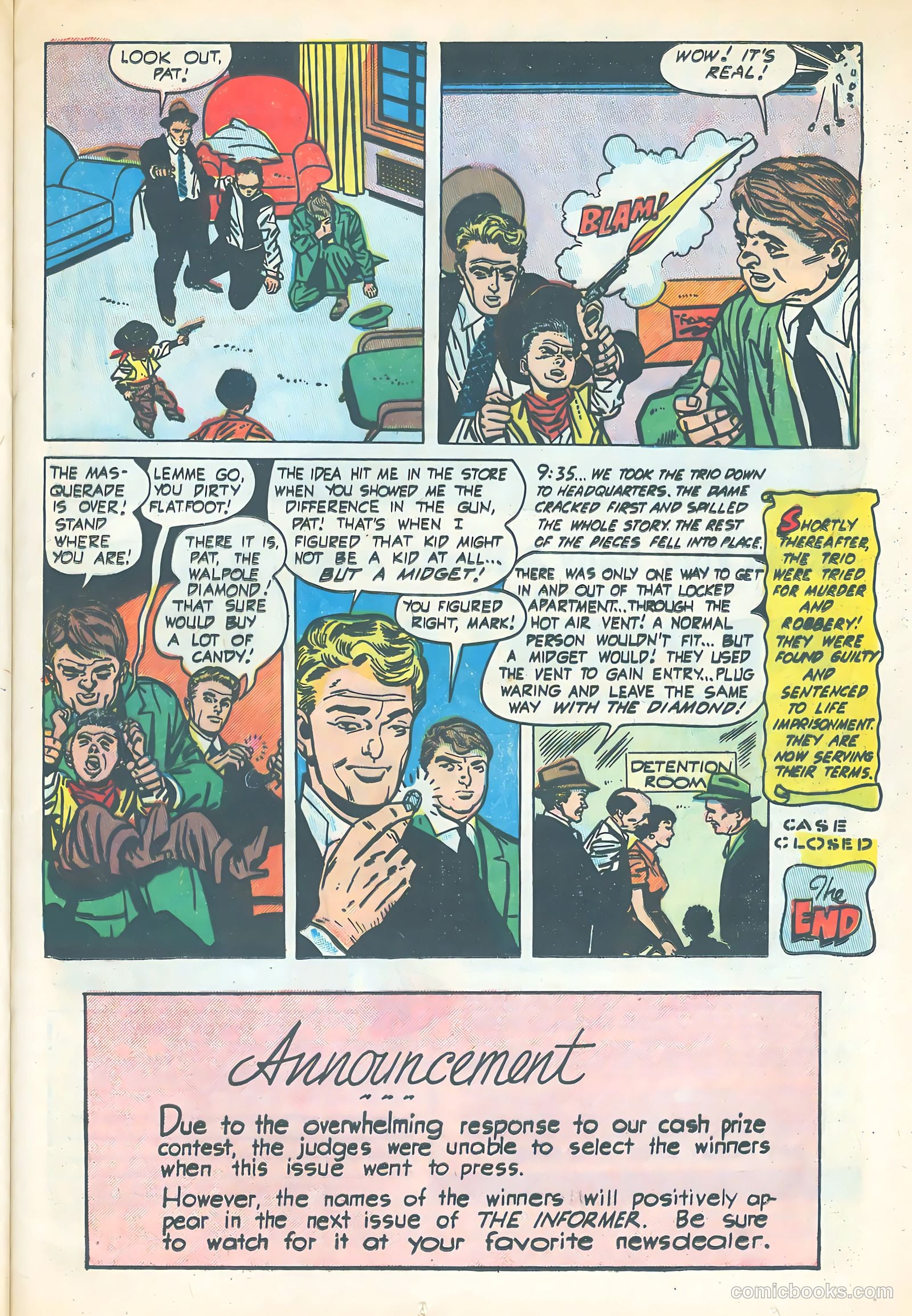The Informer #4 (1954, Sterling) — page 23 of 36