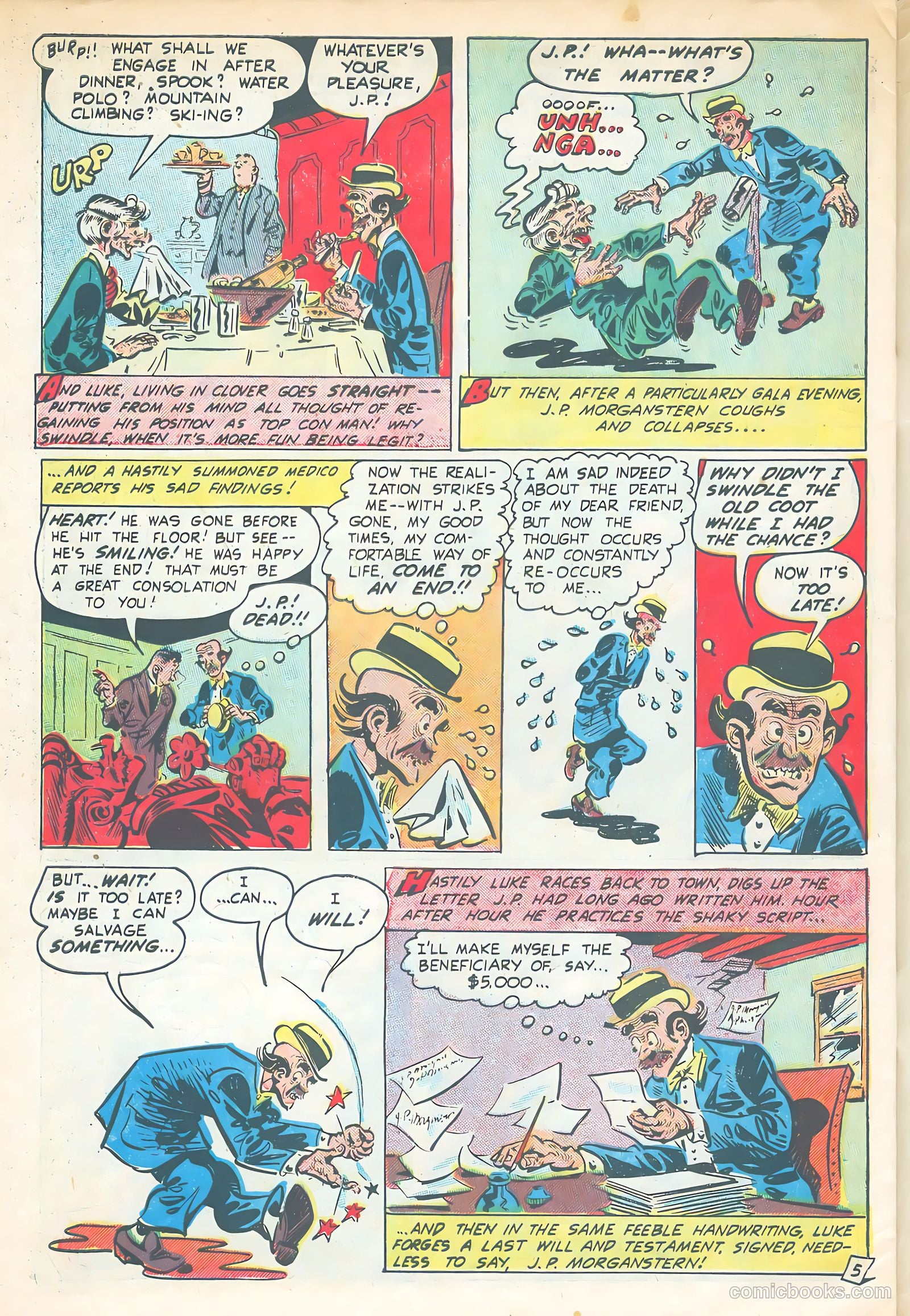 The Informer #4 (1954, Sterling) — page 32 of 36