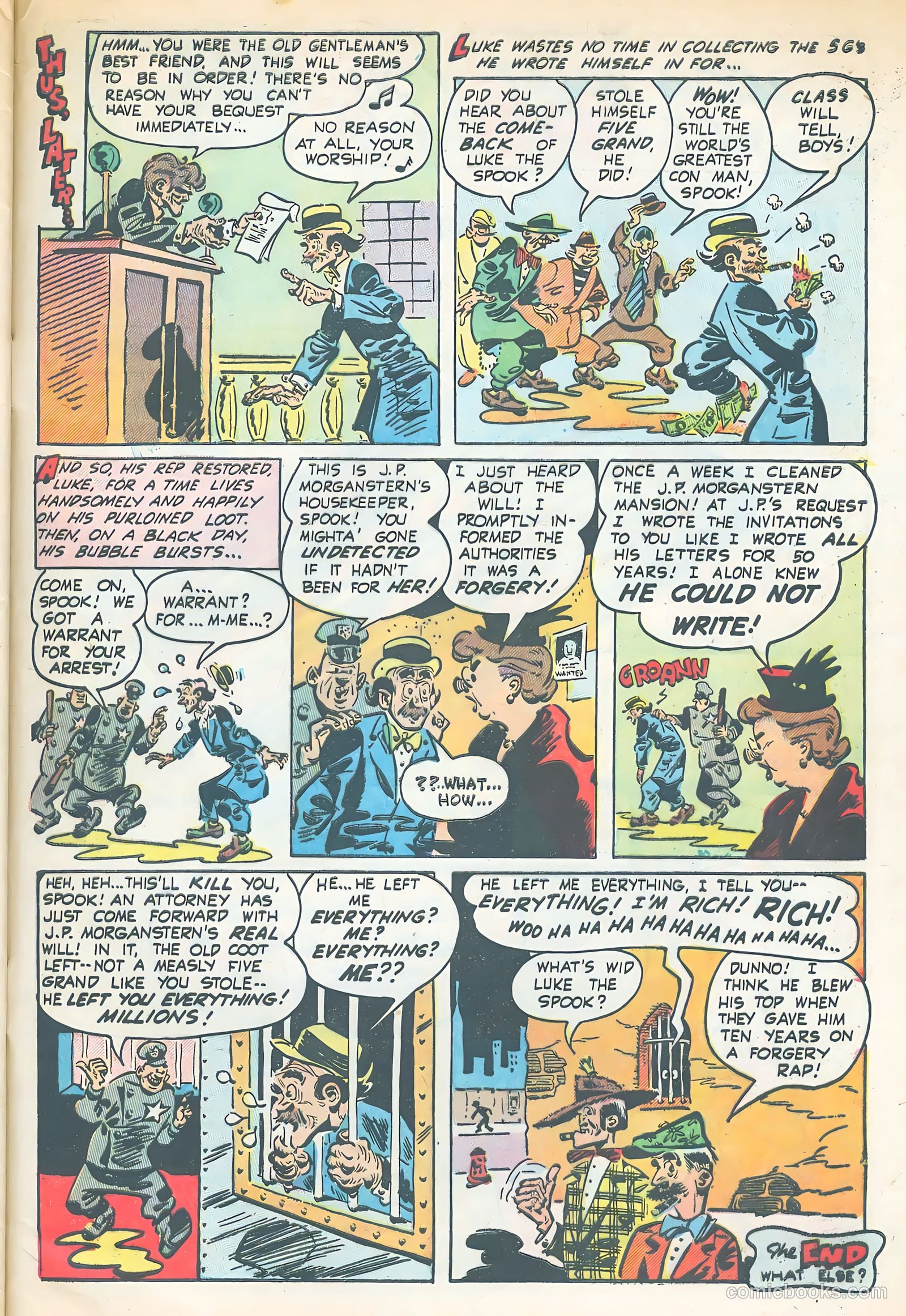 The Informer #4 (1954, Sterling) — page 33 of 36