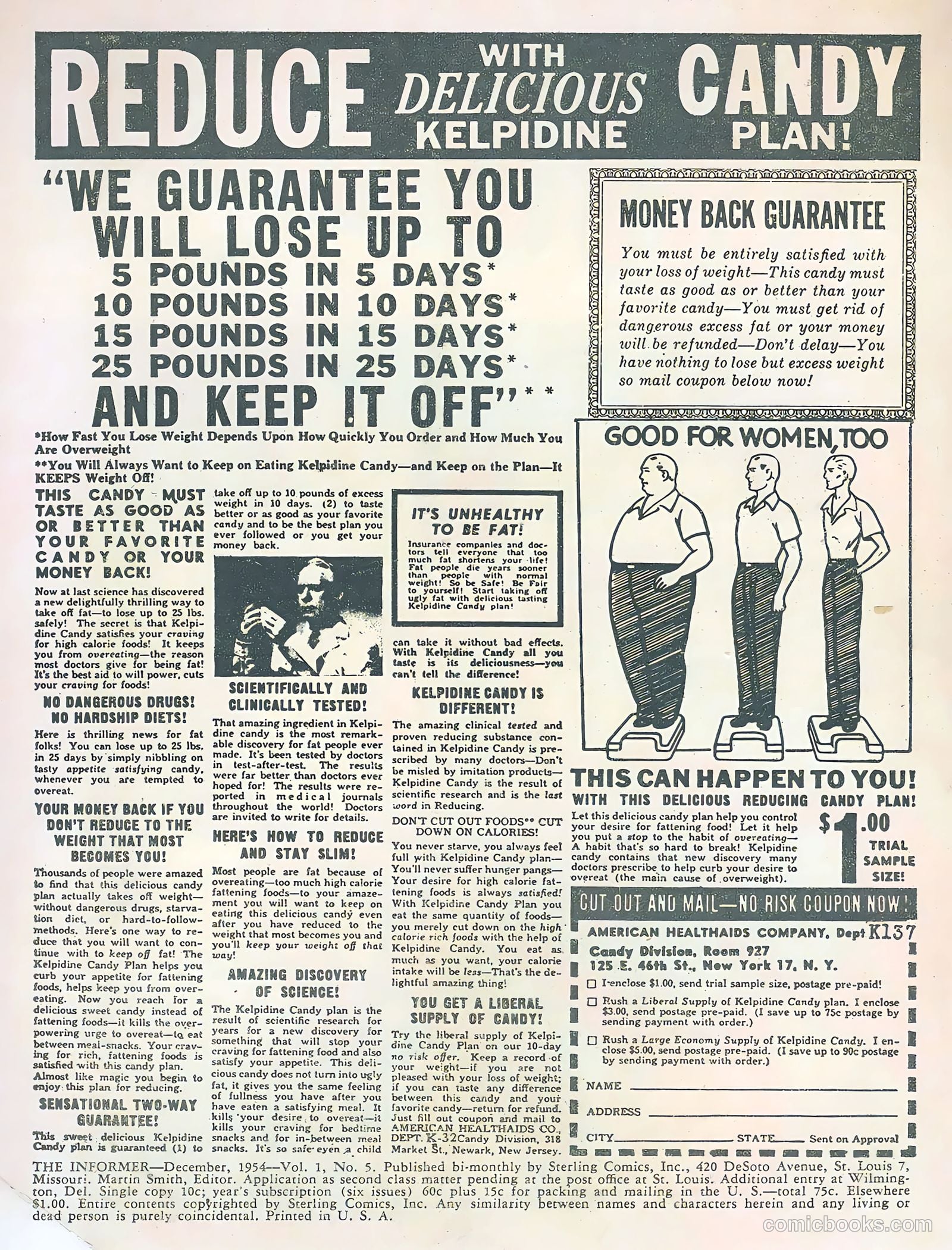 The Informer #5 (1954, Sterling) — page 2 of 36