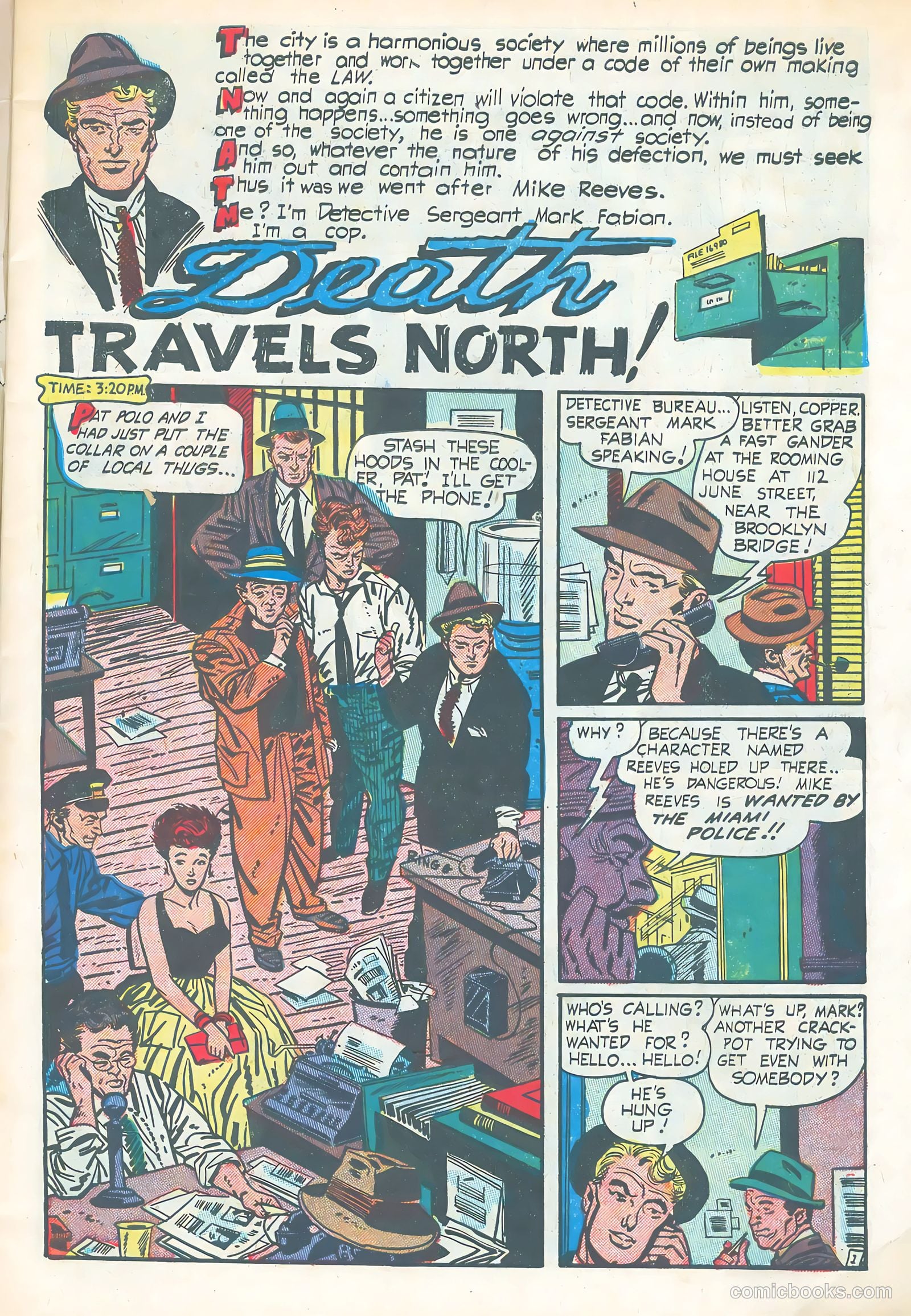 The Informer #5 (1954, Sterling) — page 3 of 36