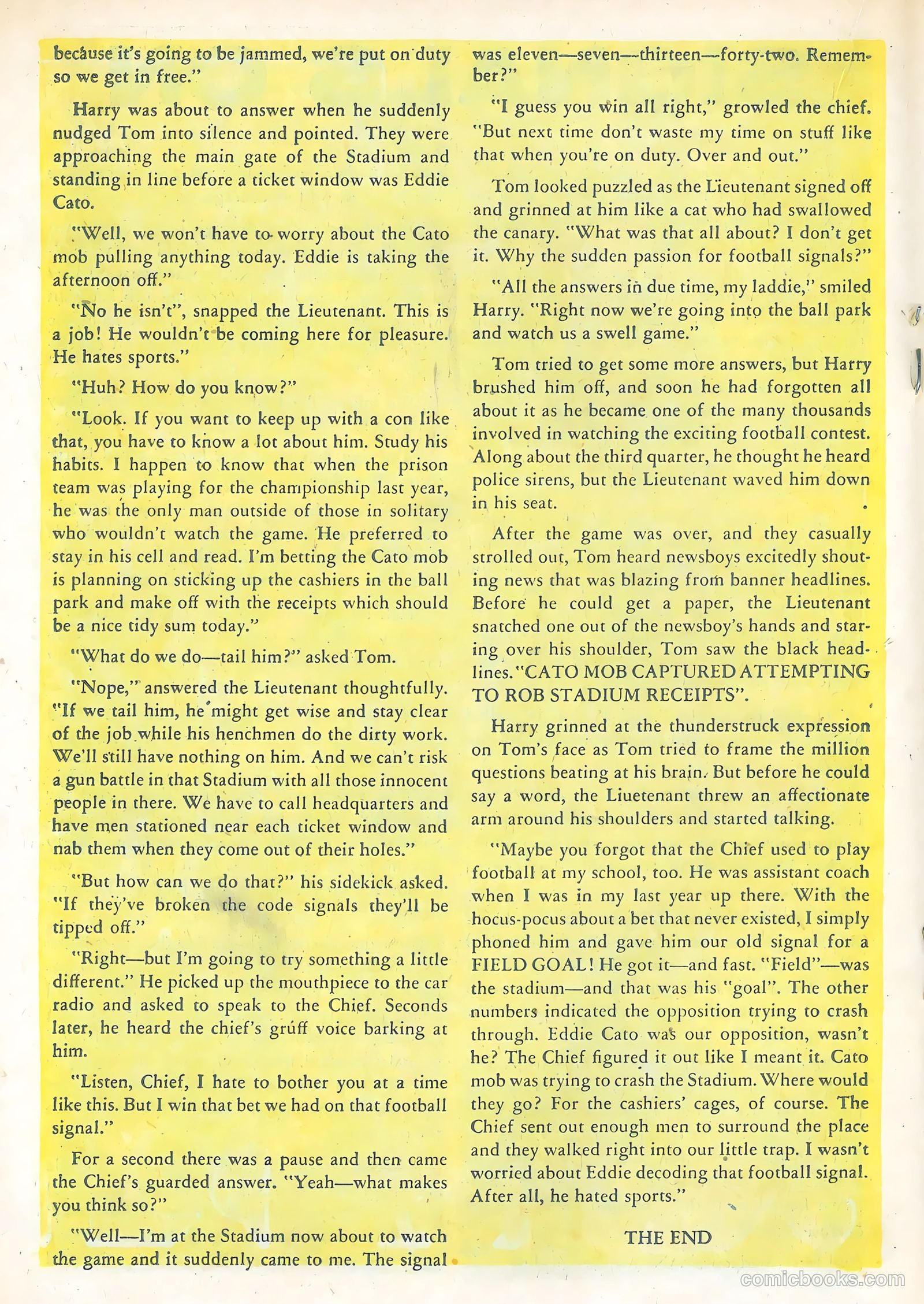 The Informer #5 (1954, Sterling) — page 18 of 36