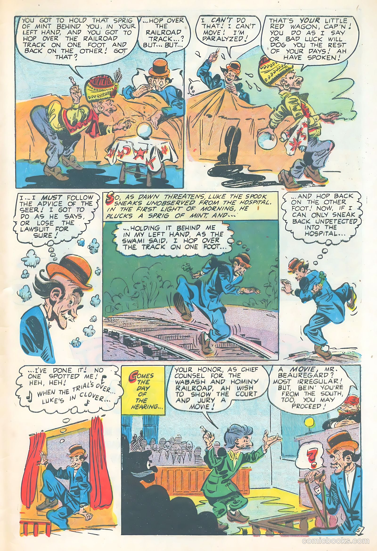 The Informer #5 (1954, Sterling) — page 31 of 36