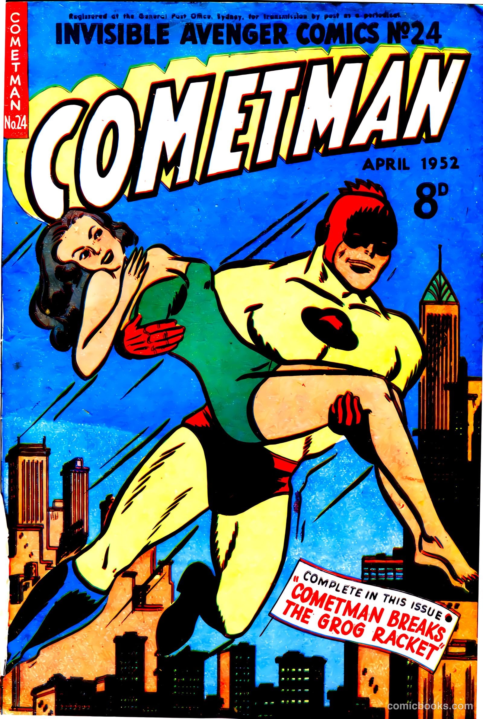 The Invisible Avenger #24