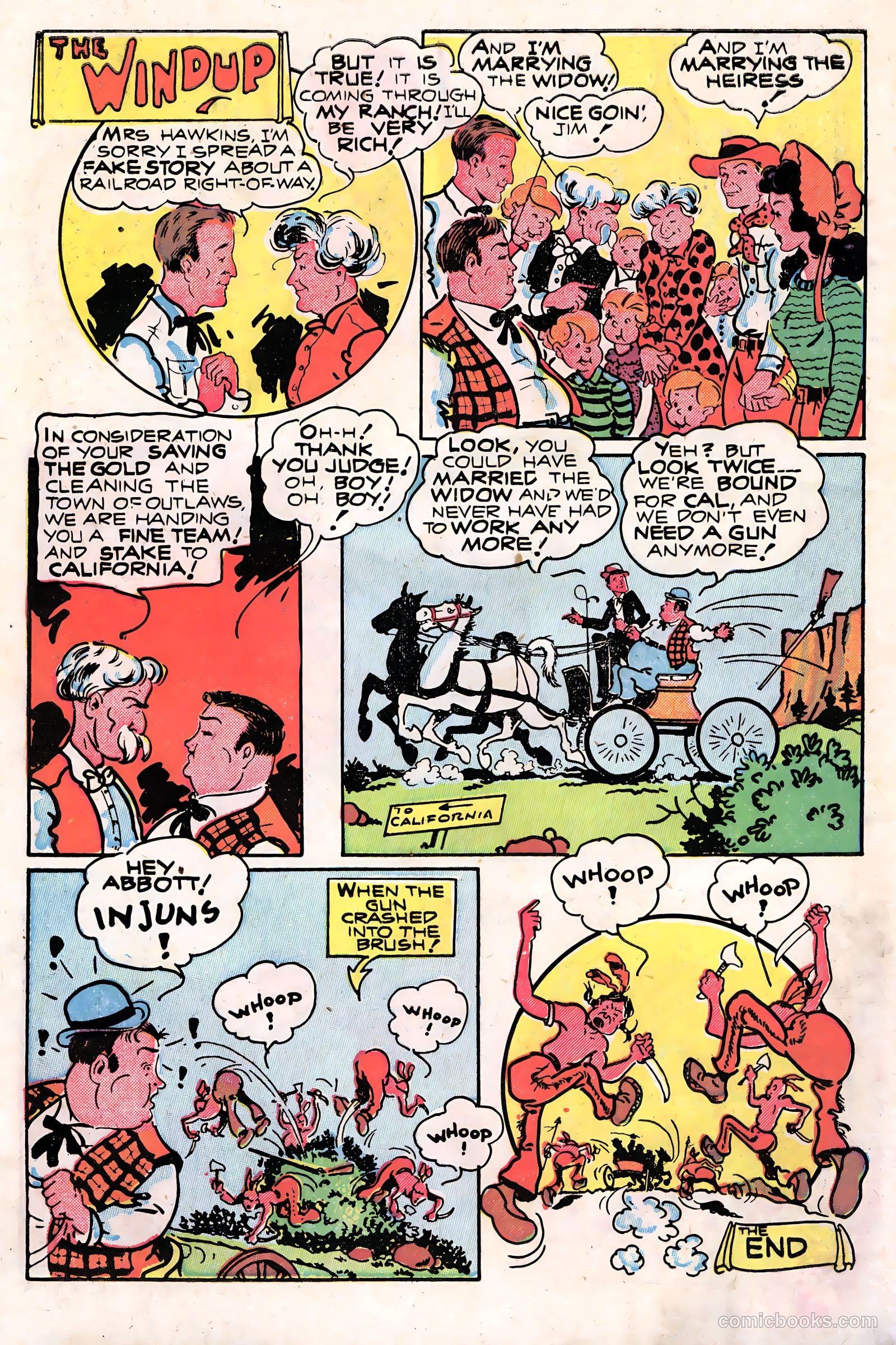 Abbott and Costello Comics #12 (1951) — page 34