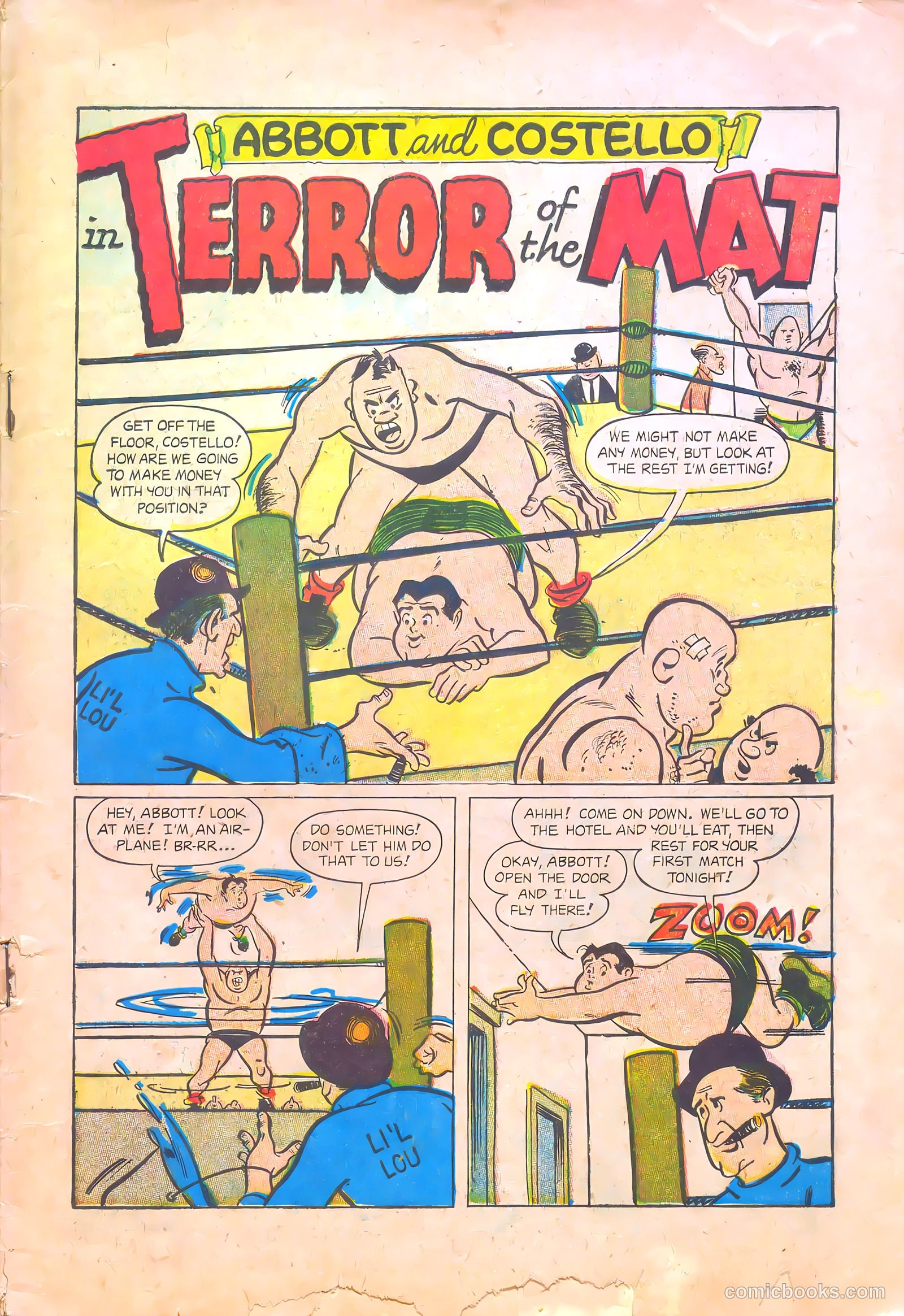 Abbott and Costello Comics #20 (1953) — page 3 of 36