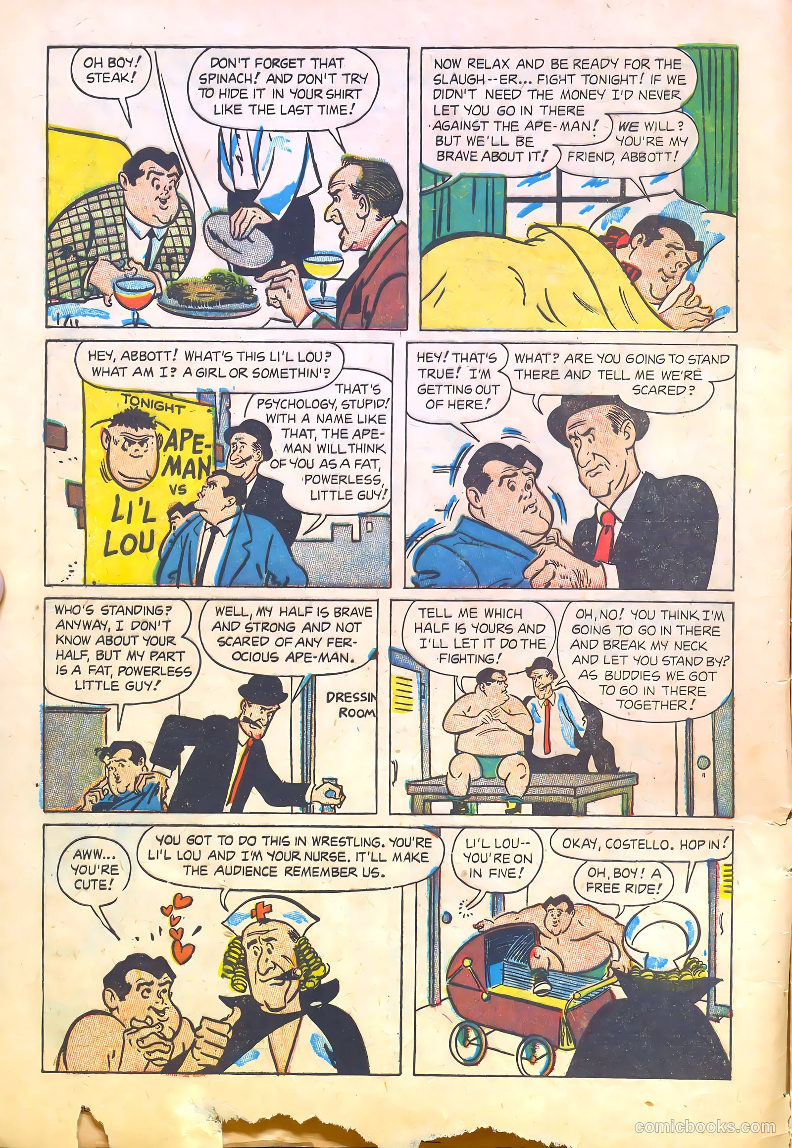Abbott and Costello Comics #20 (1953) — page 4 of 36