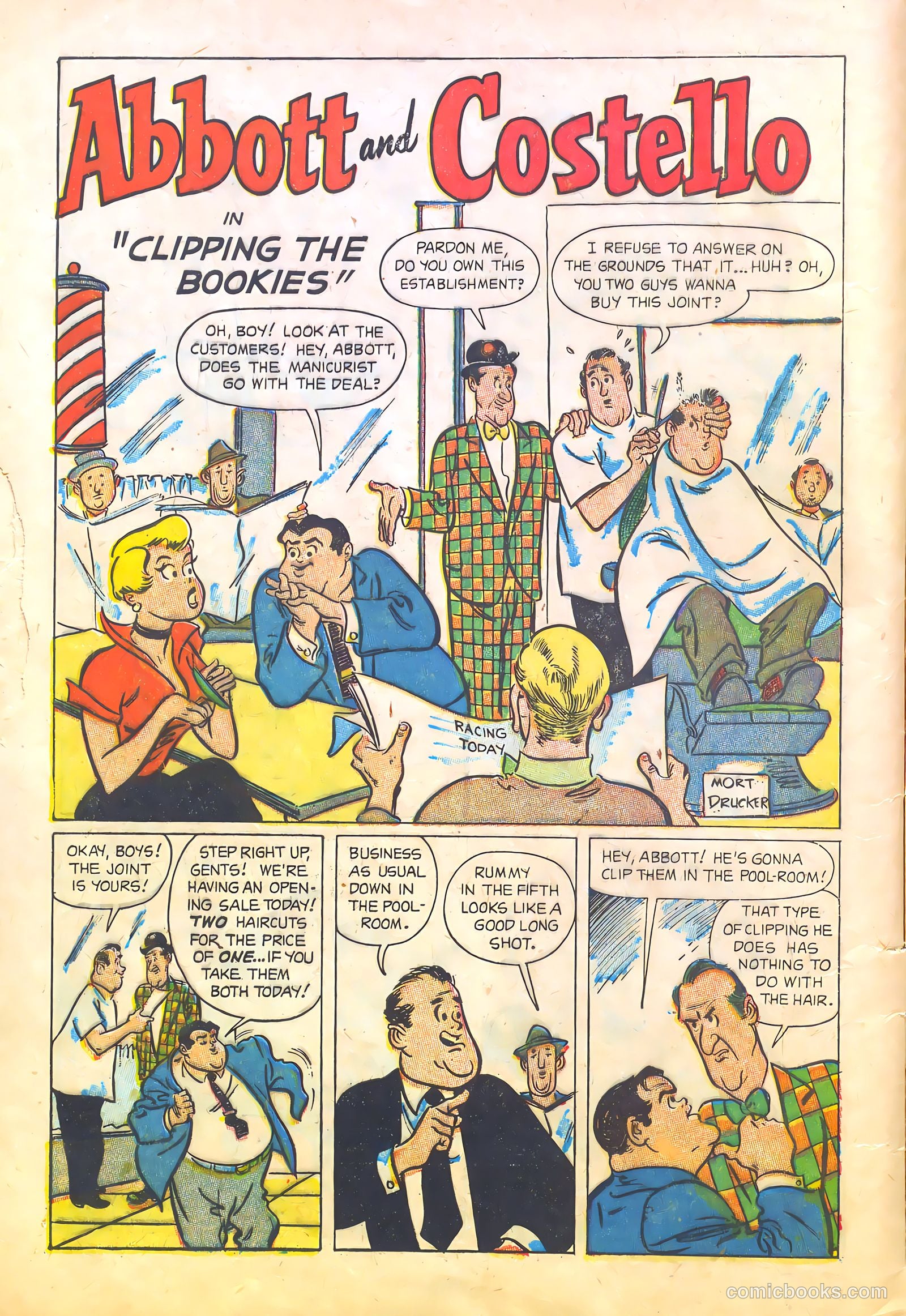 Abbott and Costello Comics #20 (1953) — page 8 of 36
