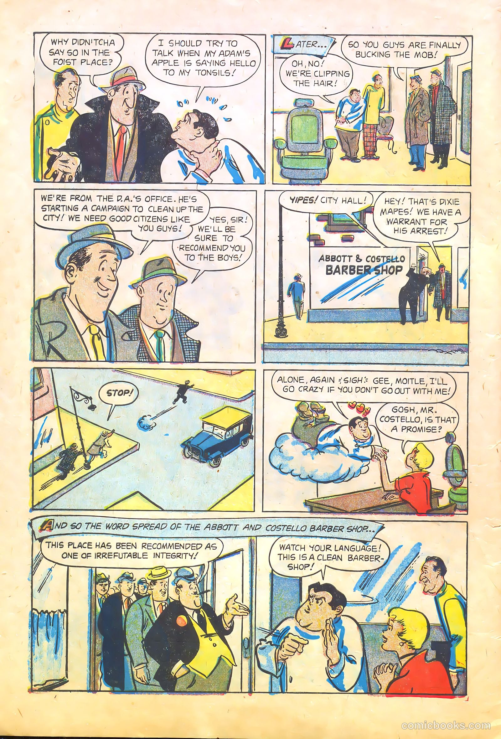 Abbott and Costello Comics #20 (1953) — page 10 of 36