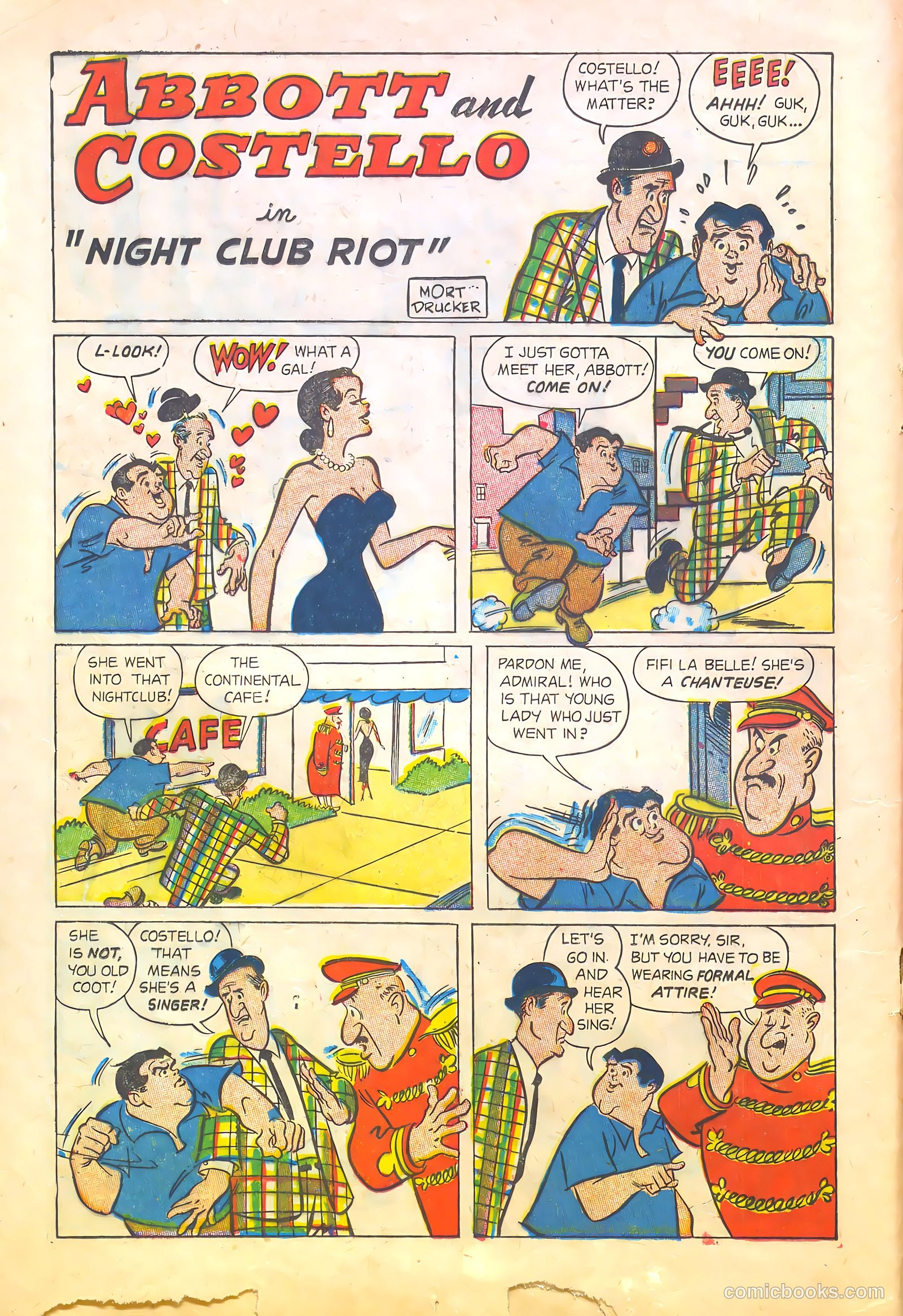 Abbott and Costello Comics #20 (1953) — page 16 of 36