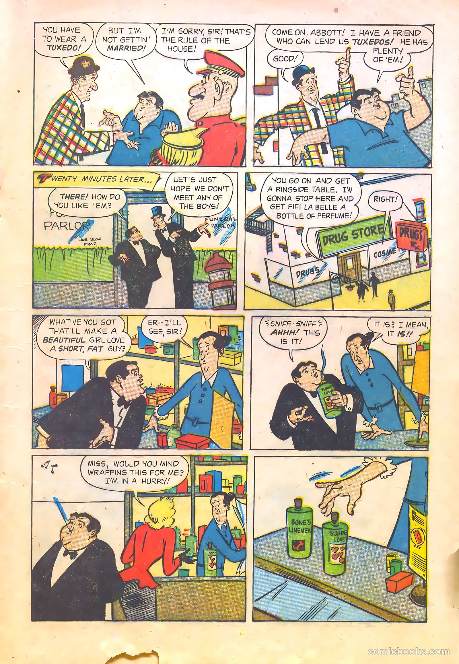 Abbott and Costello Comics #20 (1953) — page 17 of 36