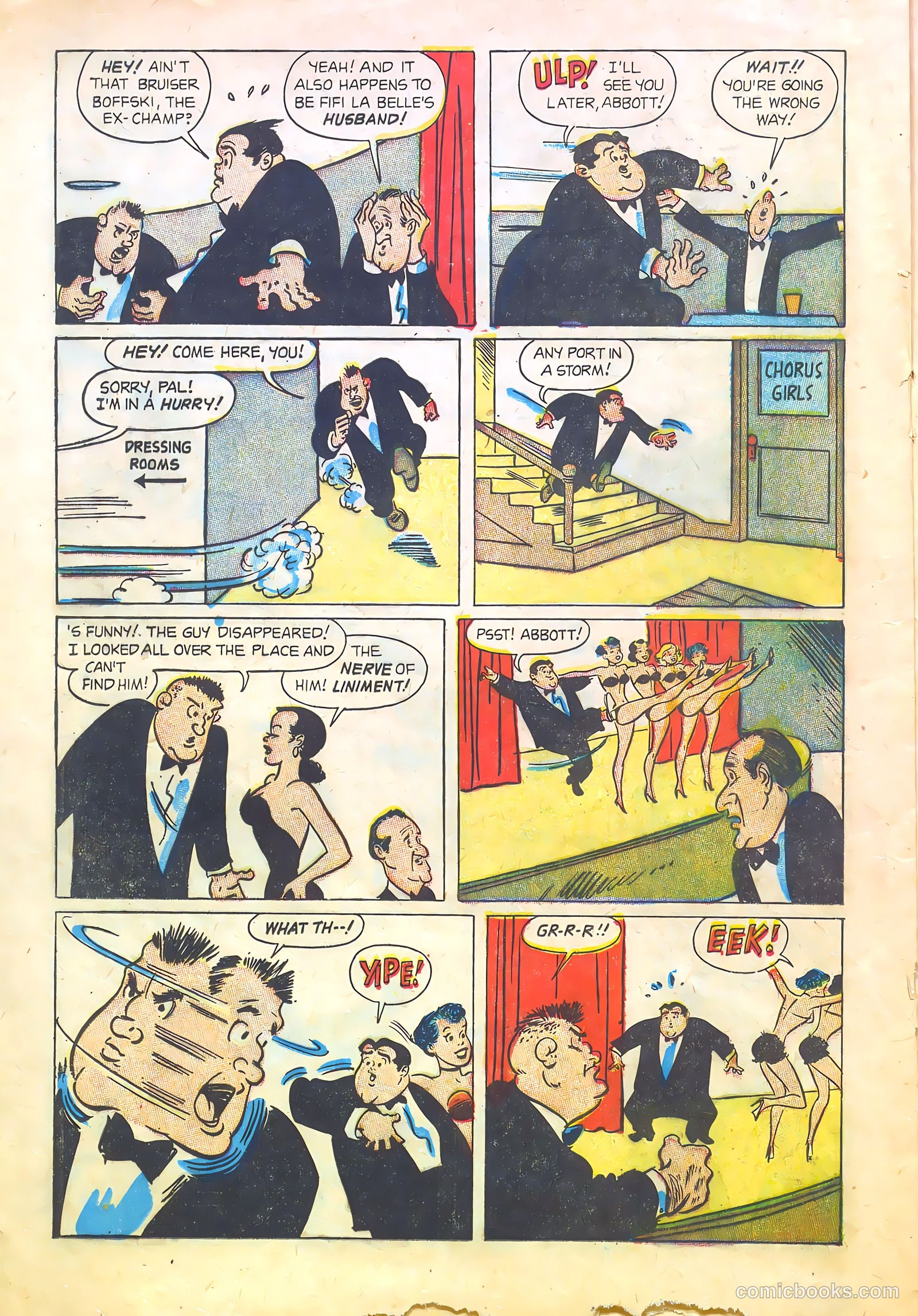 Abbott and Costello Comics #20 (1953) — page 20 of 36