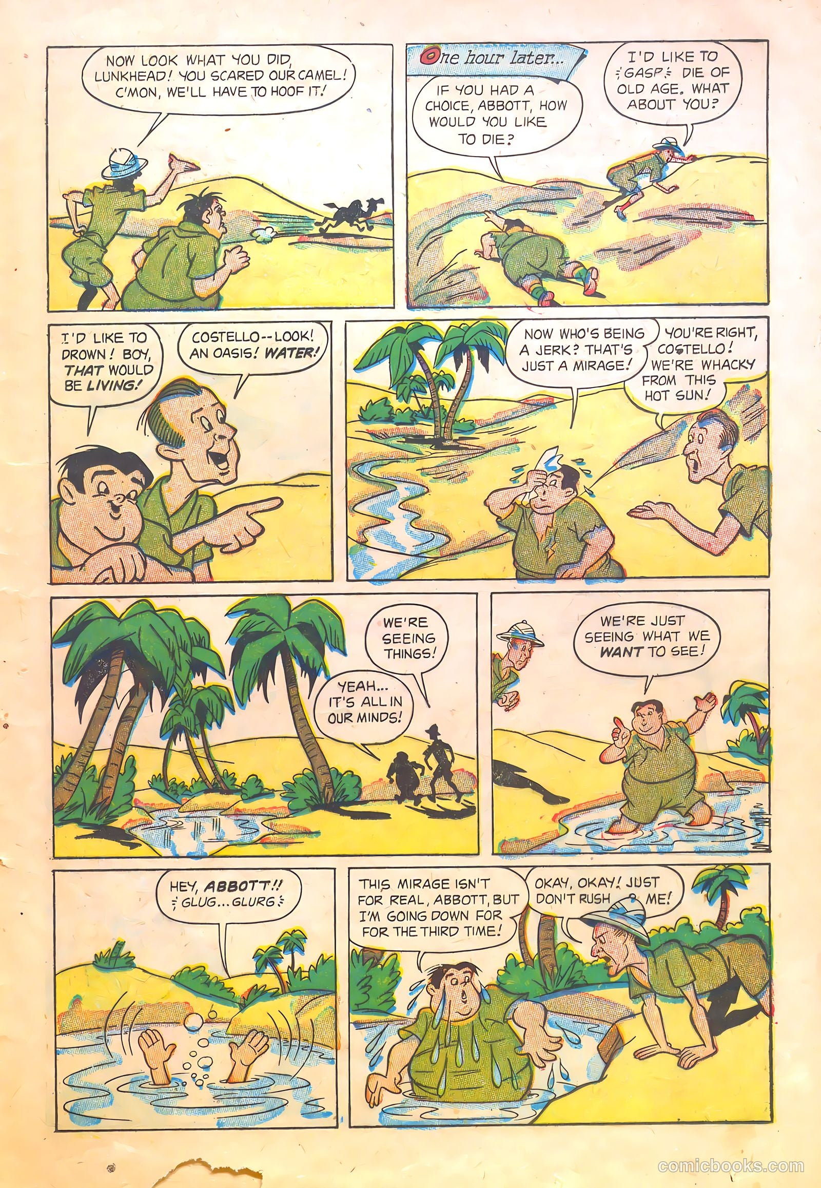 Abbott and Costello Comics #20 (1953) — page 25 of 36