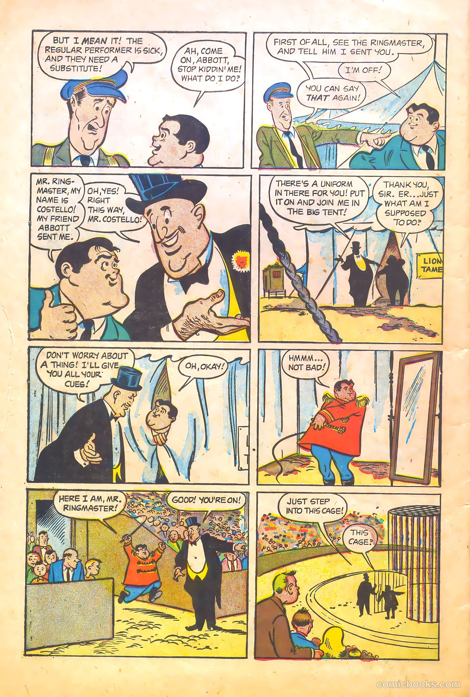 Abbott and Costello Comics #20 (1953) — page 30 of 36