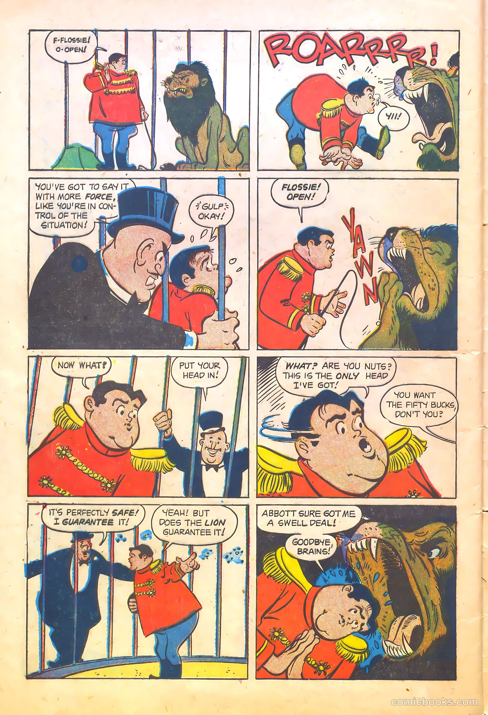 Abbott and Costello Comics #20 (1953) — page 32 of 36