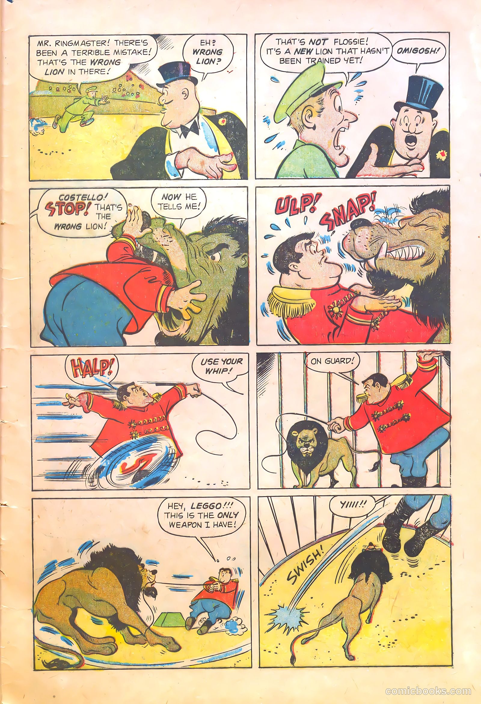 Abbott and Costello Comics #20 (1953) — page 33 of 36