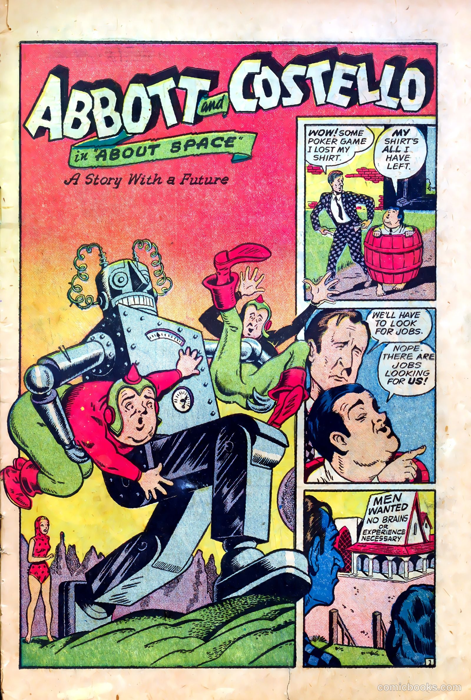 Abbott and Costello Comics #21 (1953) — page 3 of 37
