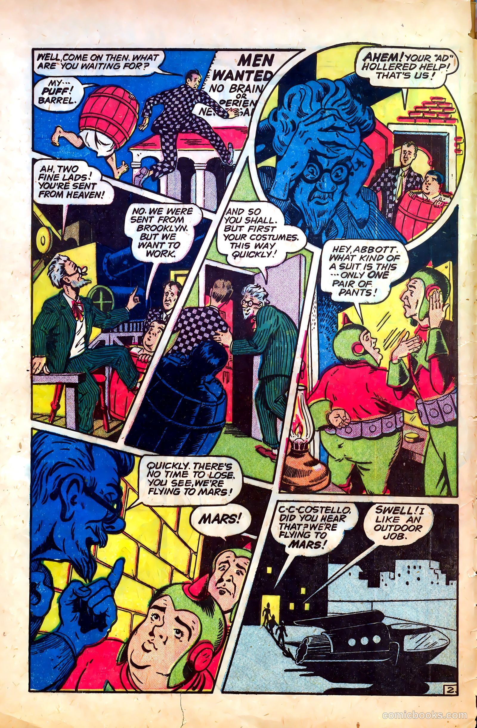 Abbott and Costello Comics #21 (1953) — page 4 of 37