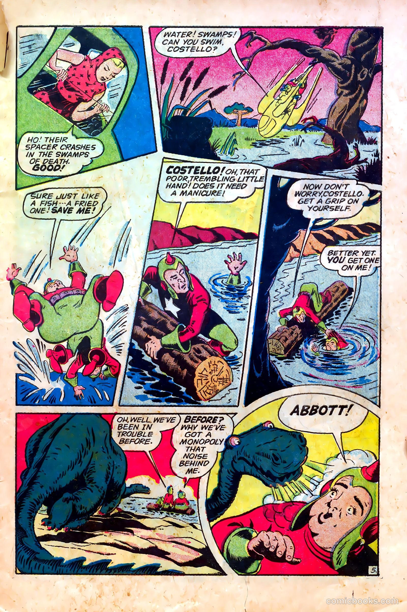 Abbott and Costello Comics #21 (1953) — page 7 of 37