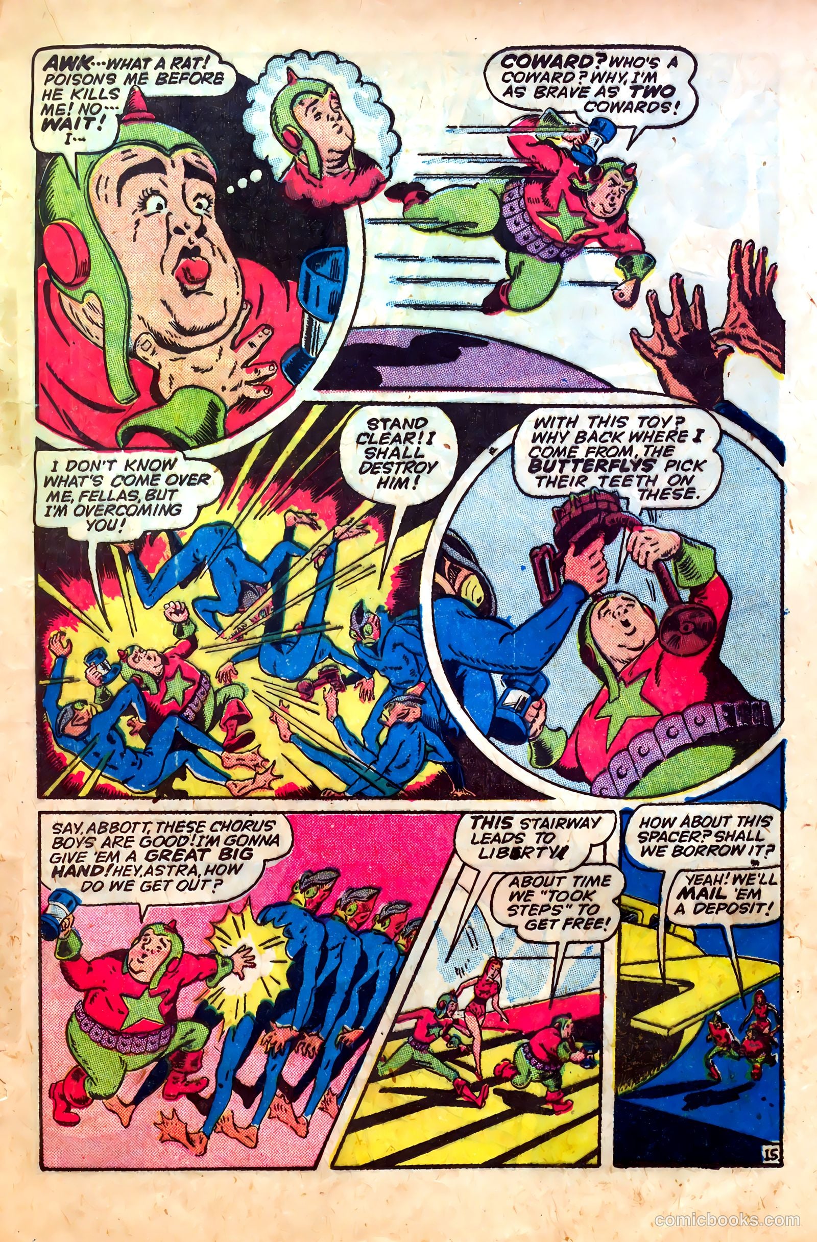 Abbott and Costello Comics #21 (1953) — page 17 of 37