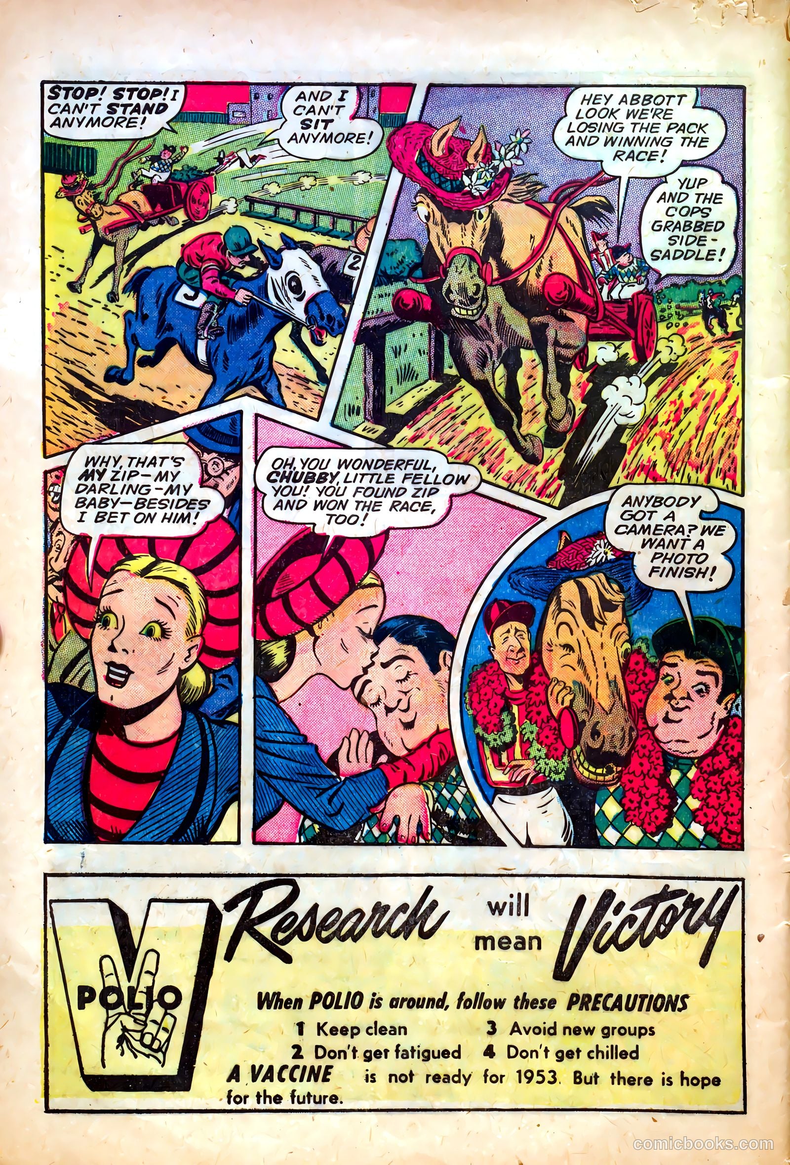 Abbott and Costello Comics #21 (1953) — page 32 of 37