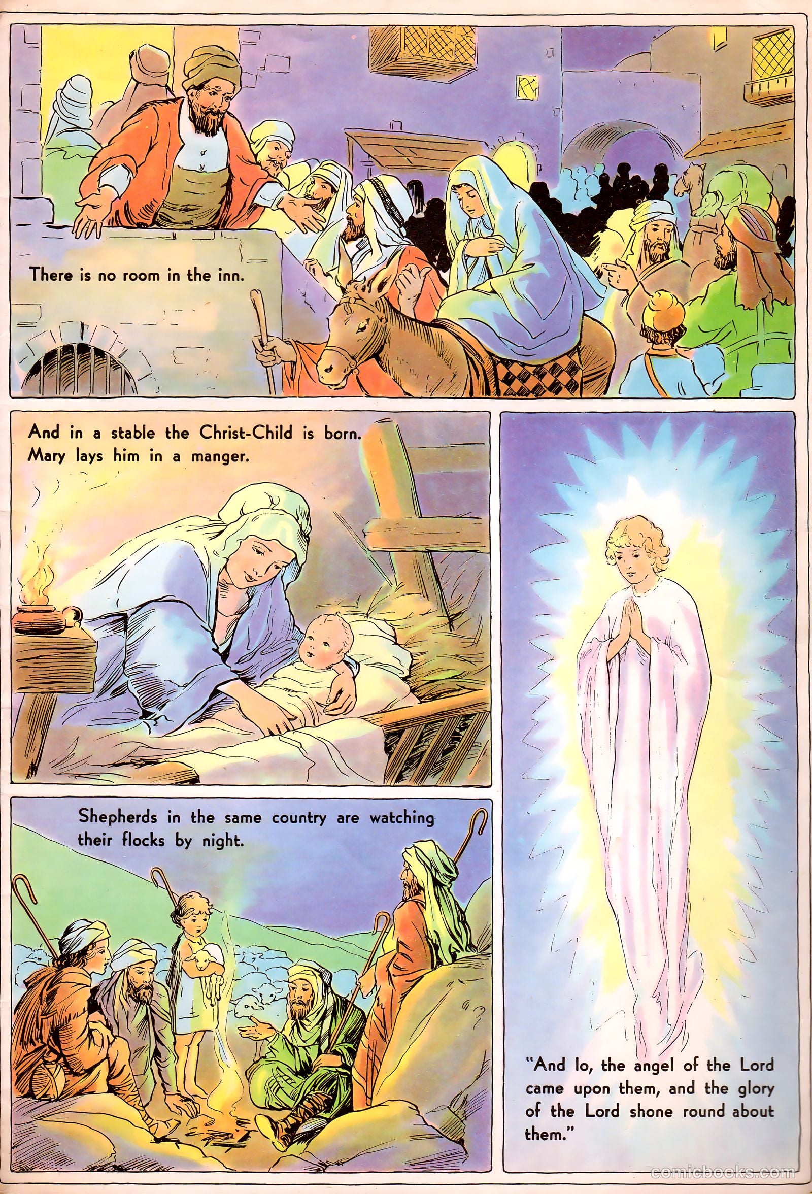 The Life of Christ Visualized #1 (1942, Standard Publishing Company) — page 3 of 48