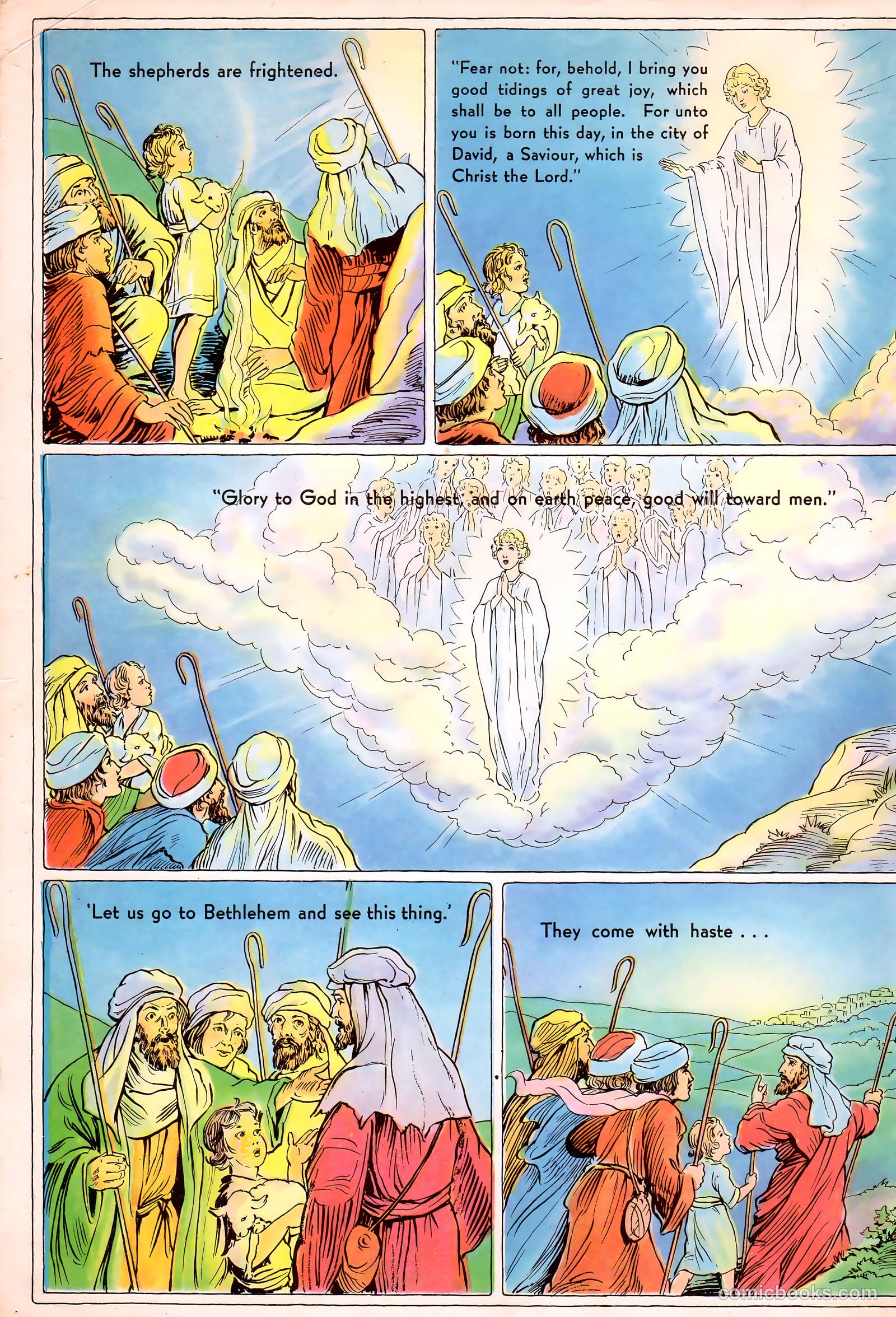 The Life of Christ Visualized #1 (1942, Standard Publishing Company) — page 4 of 48
