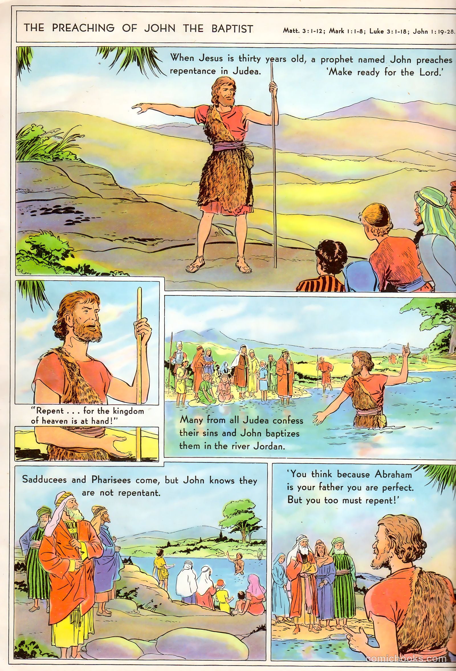 The Life of Christ Visualized #1 (1942, Standard Publishing Company) — page 14 of 48
