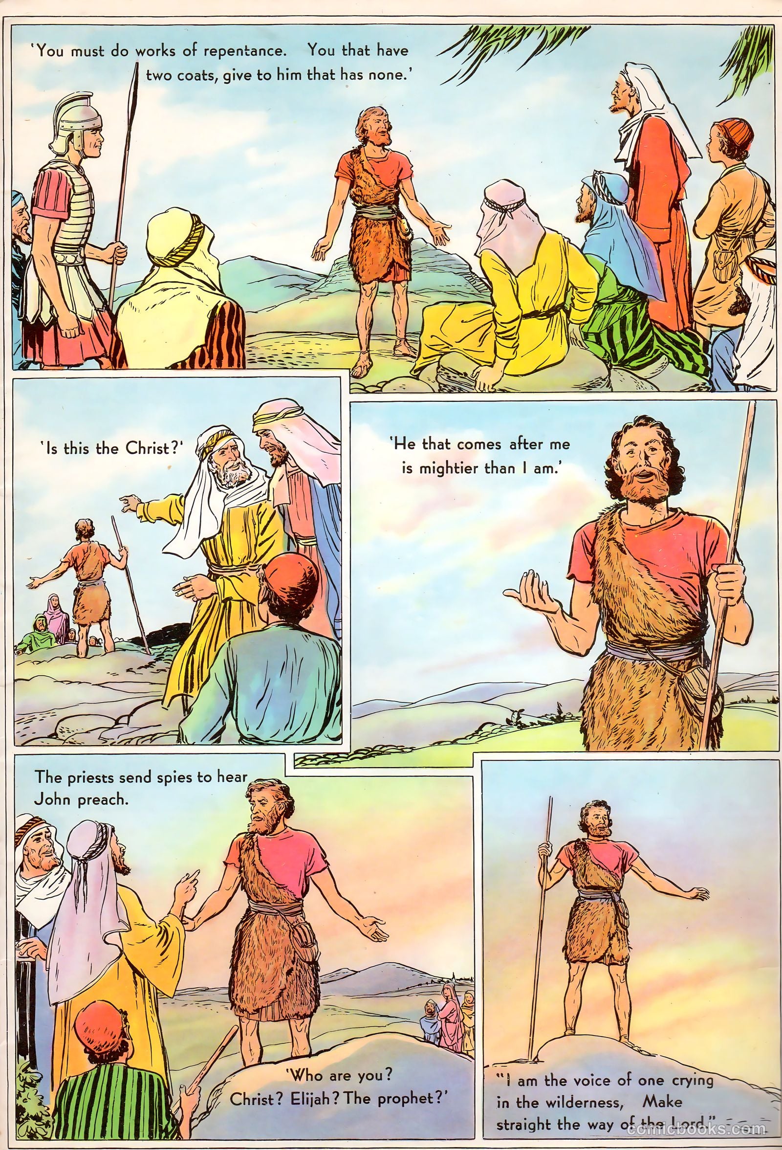 The Life of Christ Visualized #1 (1942, Standard Publishing Company) — page 15 of 48