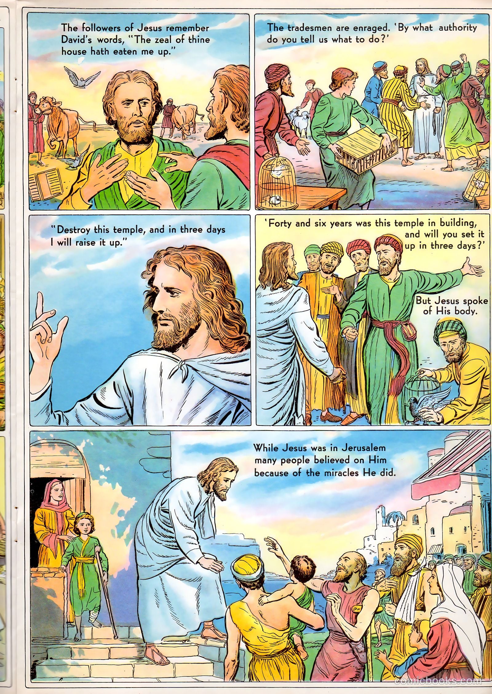 The Life of Christ Visualized #1 (1942, Standard Publishing Company) — page 23 of 48