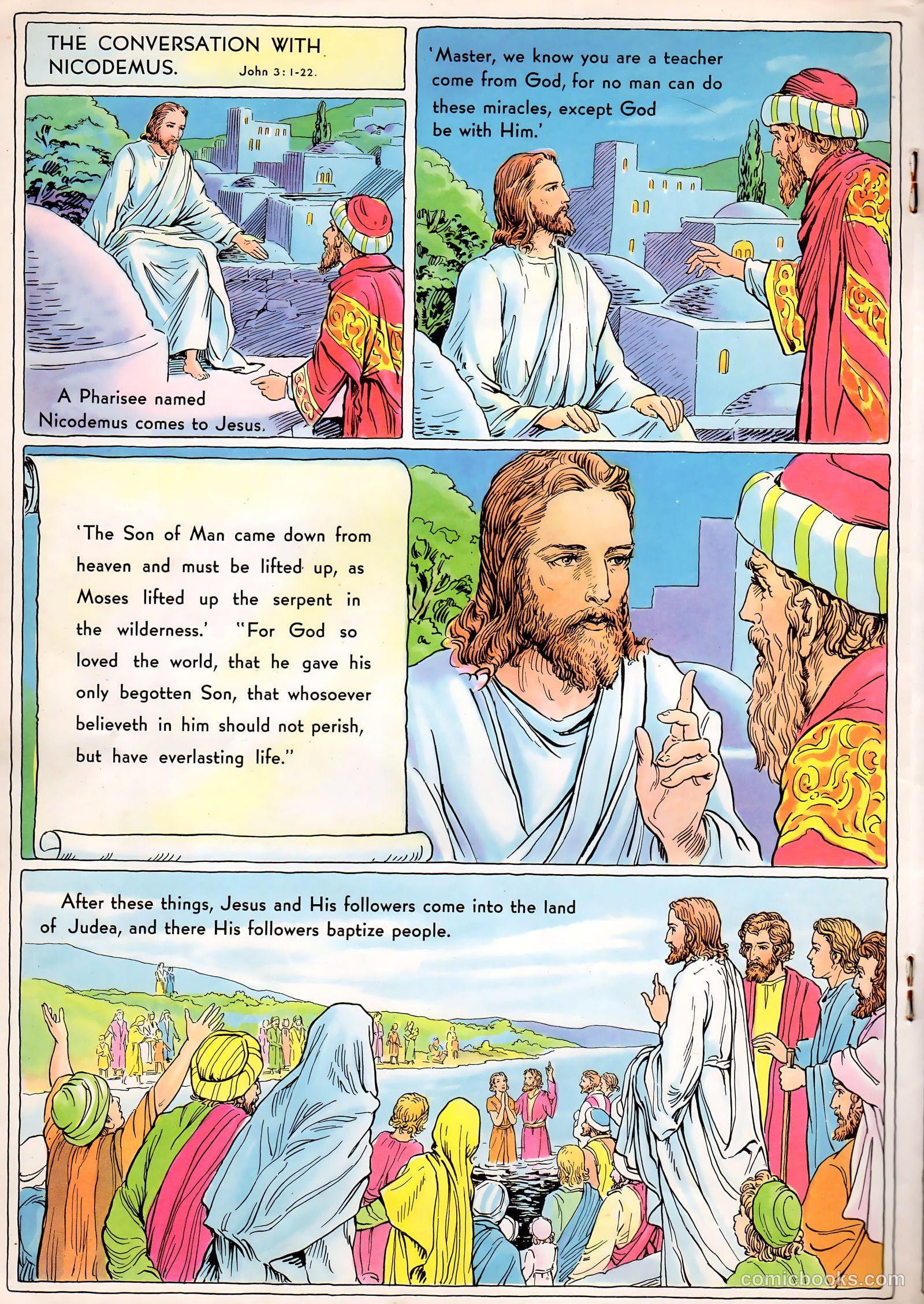 The Life of Christ Visualized #1 (1942, Standard Publishing Company) — page 24 of 48