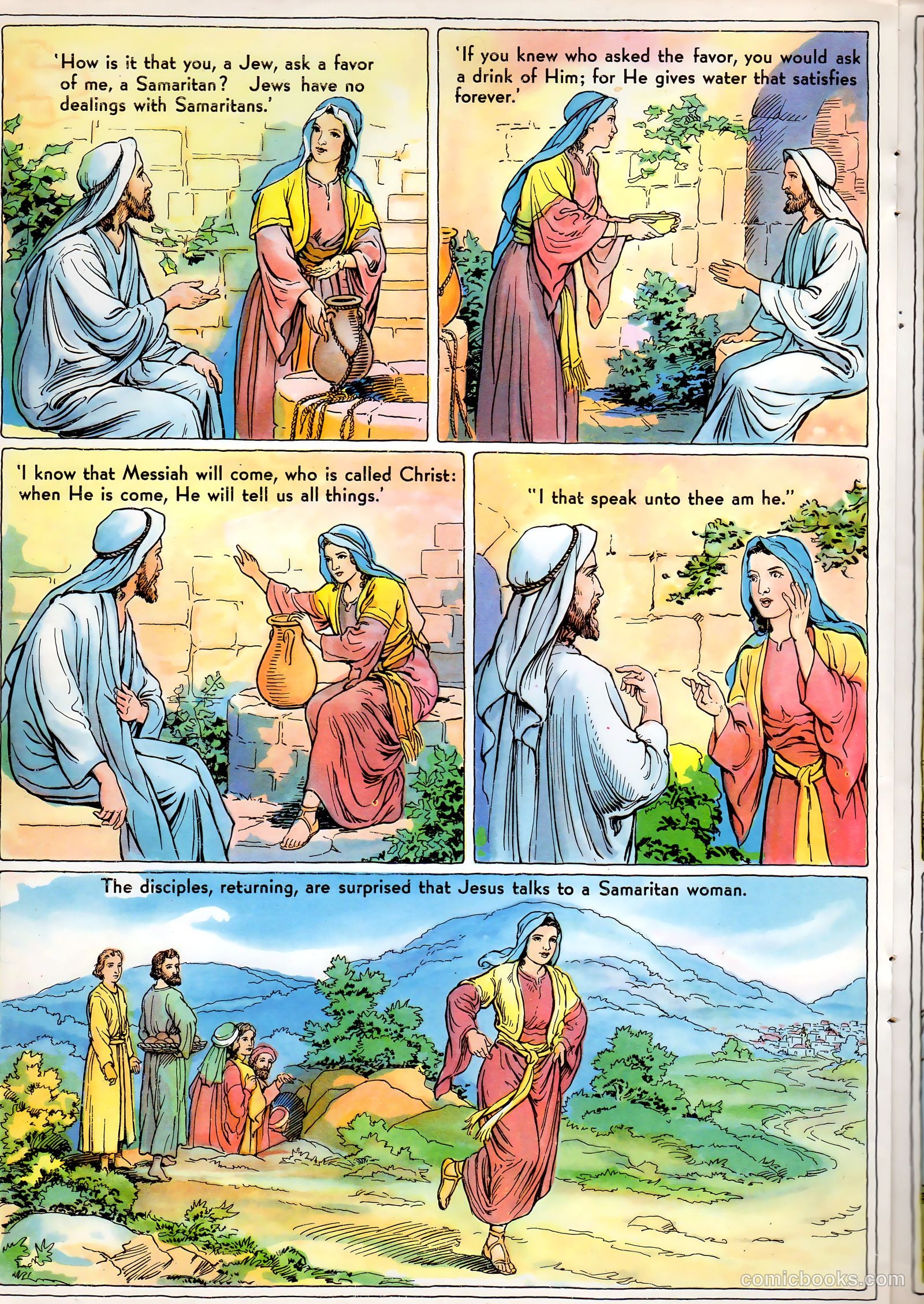 The Life of Christ Visualized #1 (1942, Standard Publishing Company) — page 26 of 48