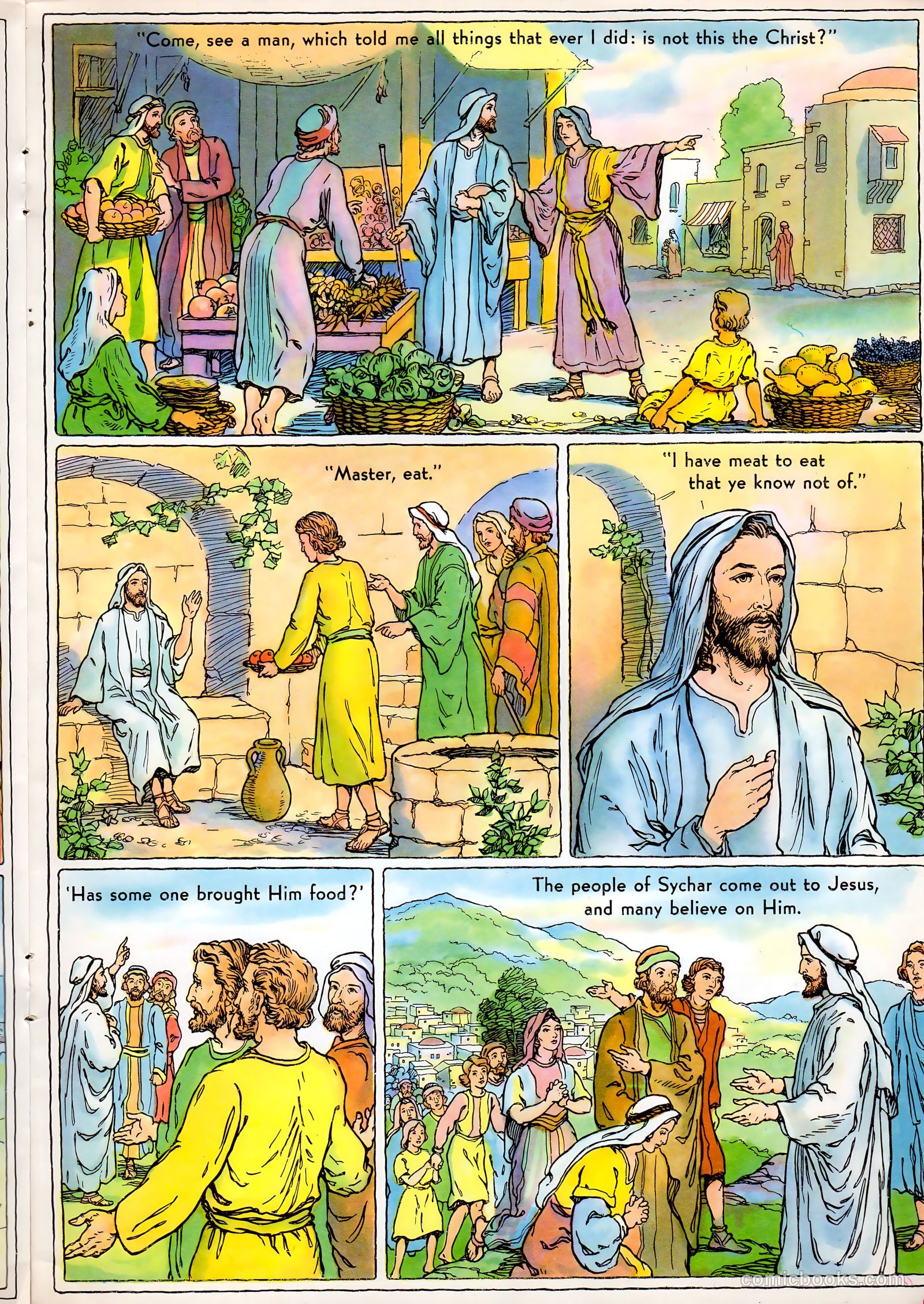 The Life of Christ Visualized #1 (1942, Standard Publishing Company) — page 27 of 48