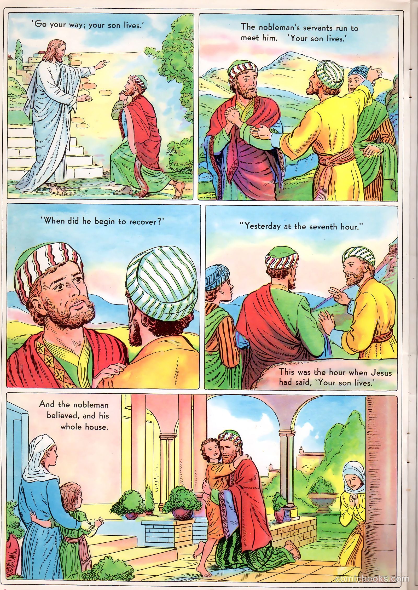 The Life of Christ Visualized #1 (1942, Standard Publishing Company) — page 30 of 48