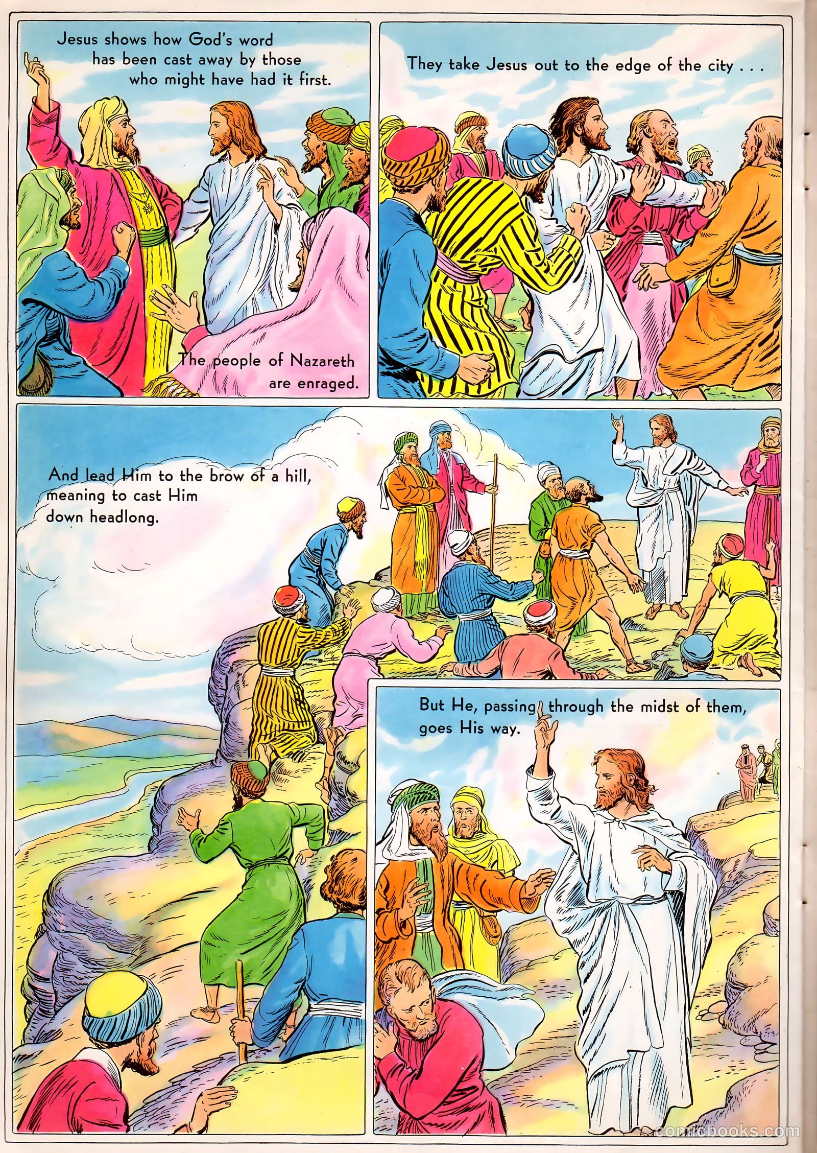 The Life of Christ Visualized #1 (1942, Standard Publishing Company) — page 32 of 48