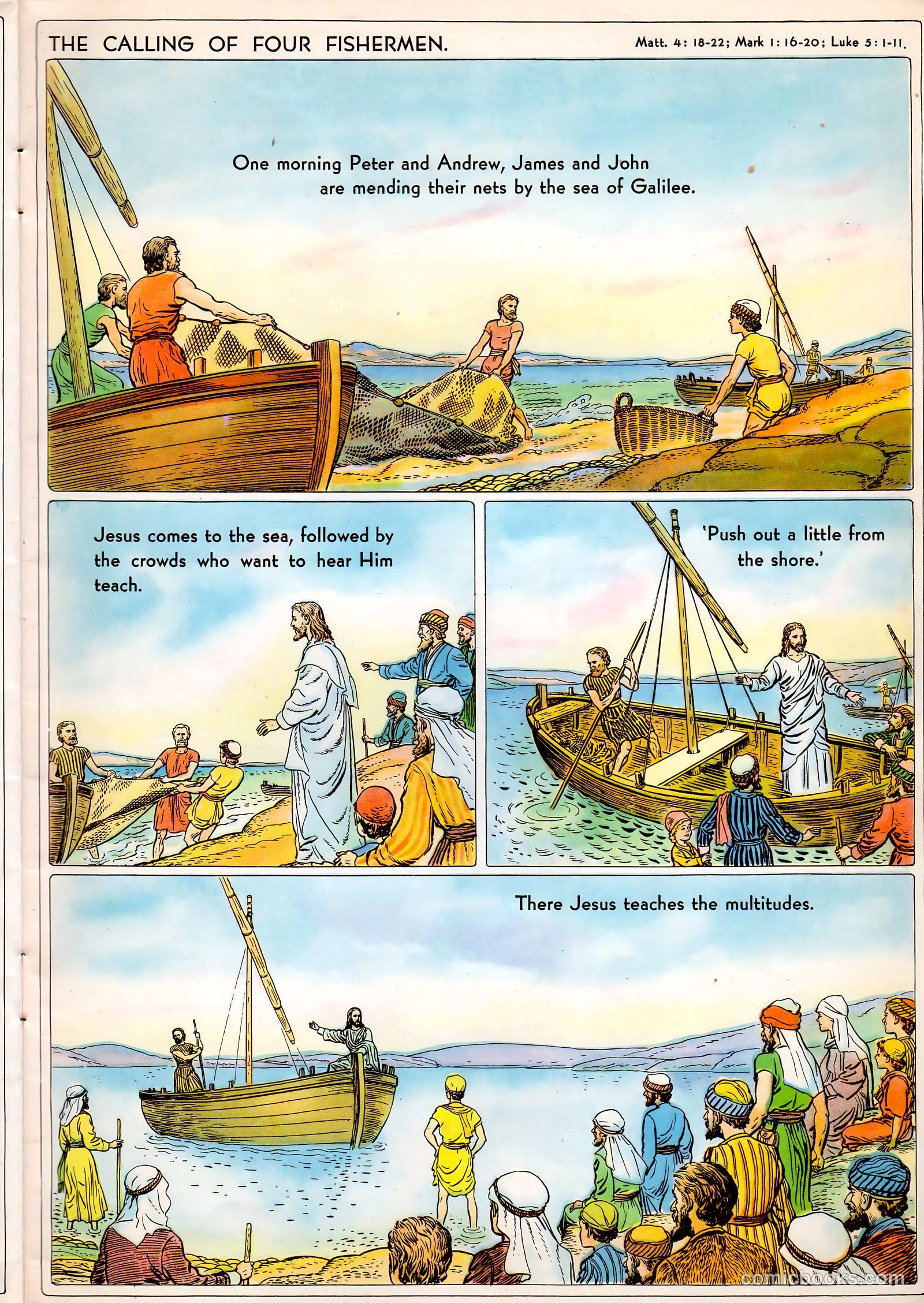 The Life of Christ Visualized #1 (1942, Standard Publishing Company) — page 33 of 48