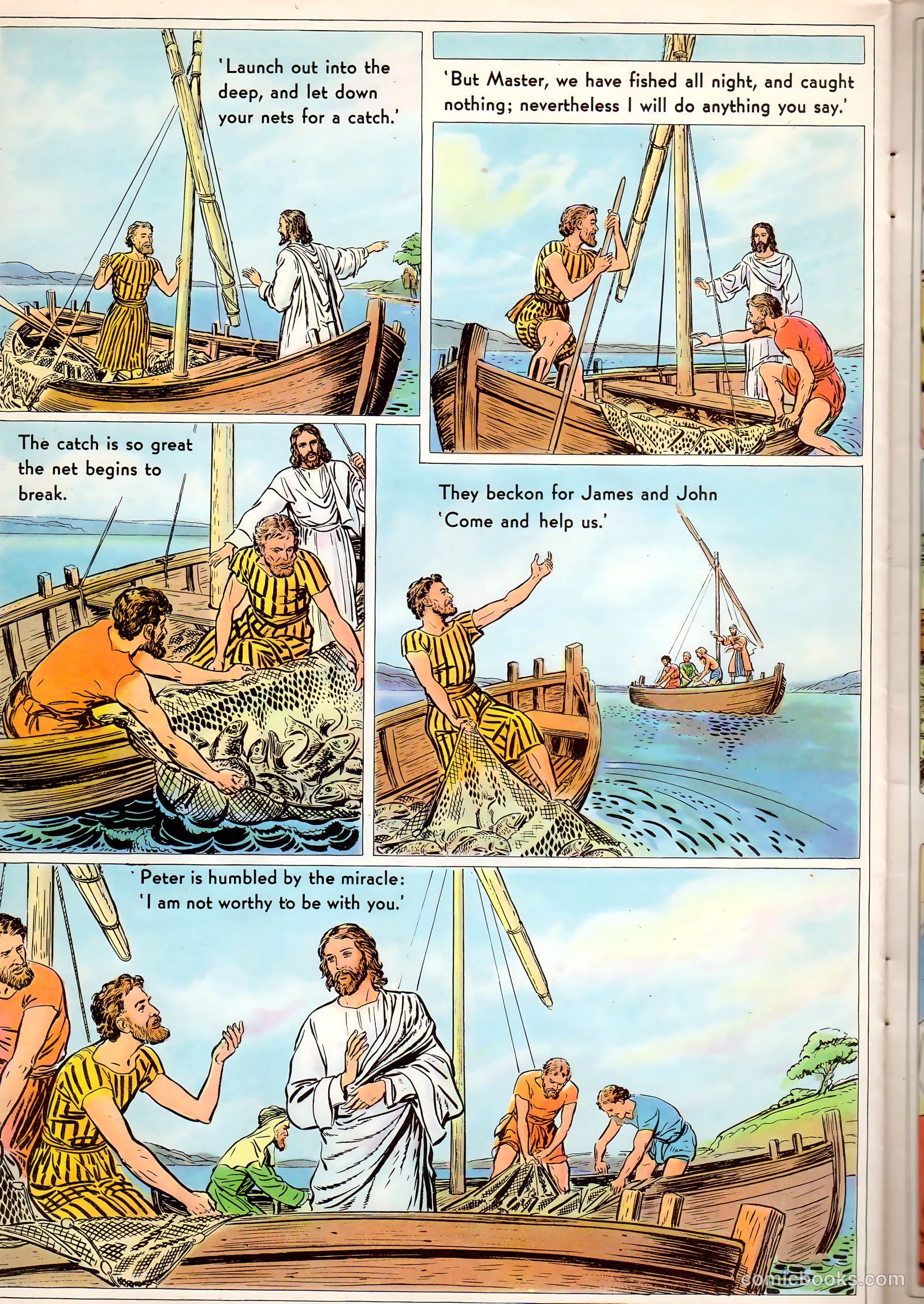 The Life of Christ Visualized #1 (1942, Standard Publishing Company) — page 34 of 48