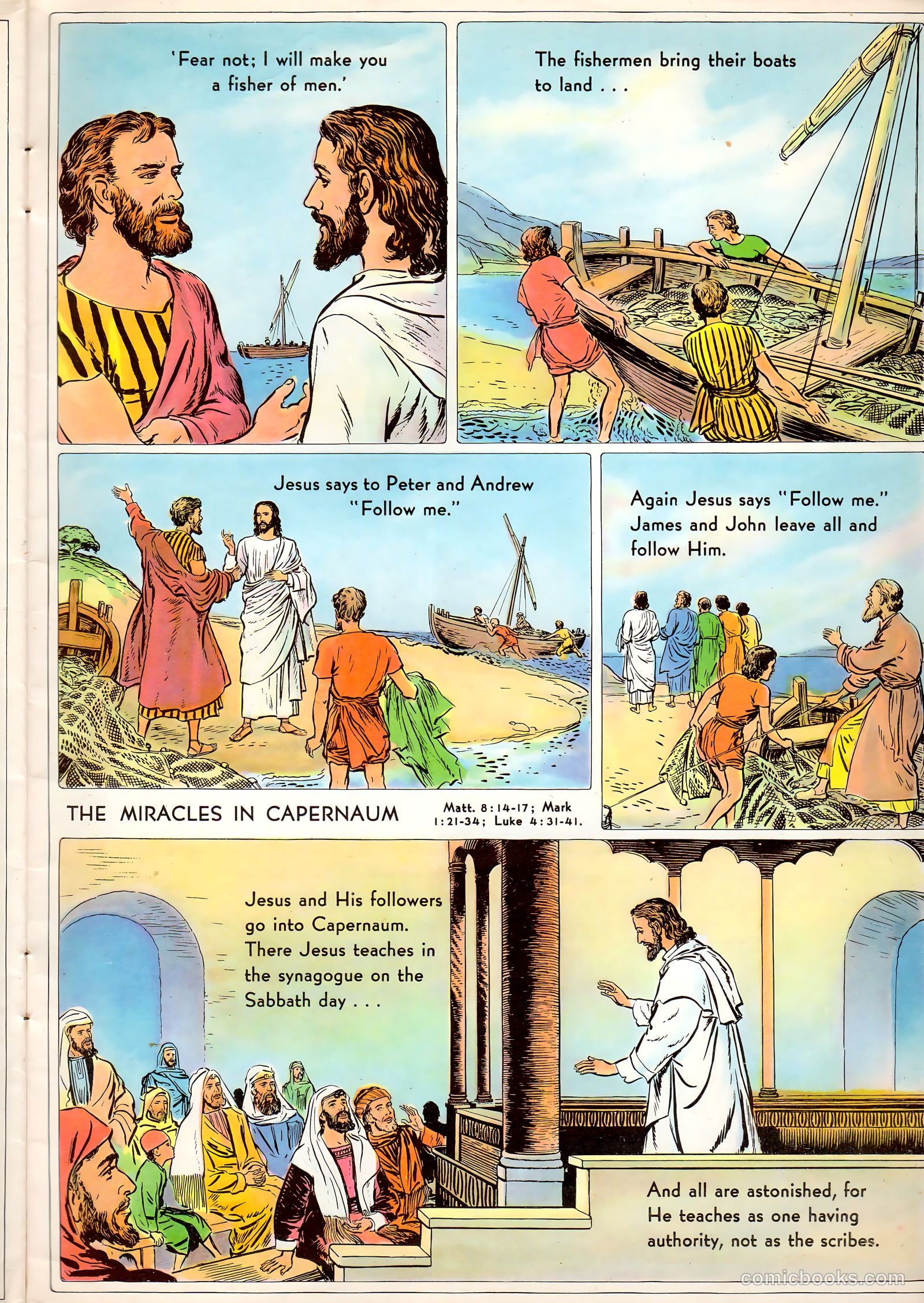 The Life of Christ Visualized #1 (1942, Standard Publishing Company) — page 35 of 48