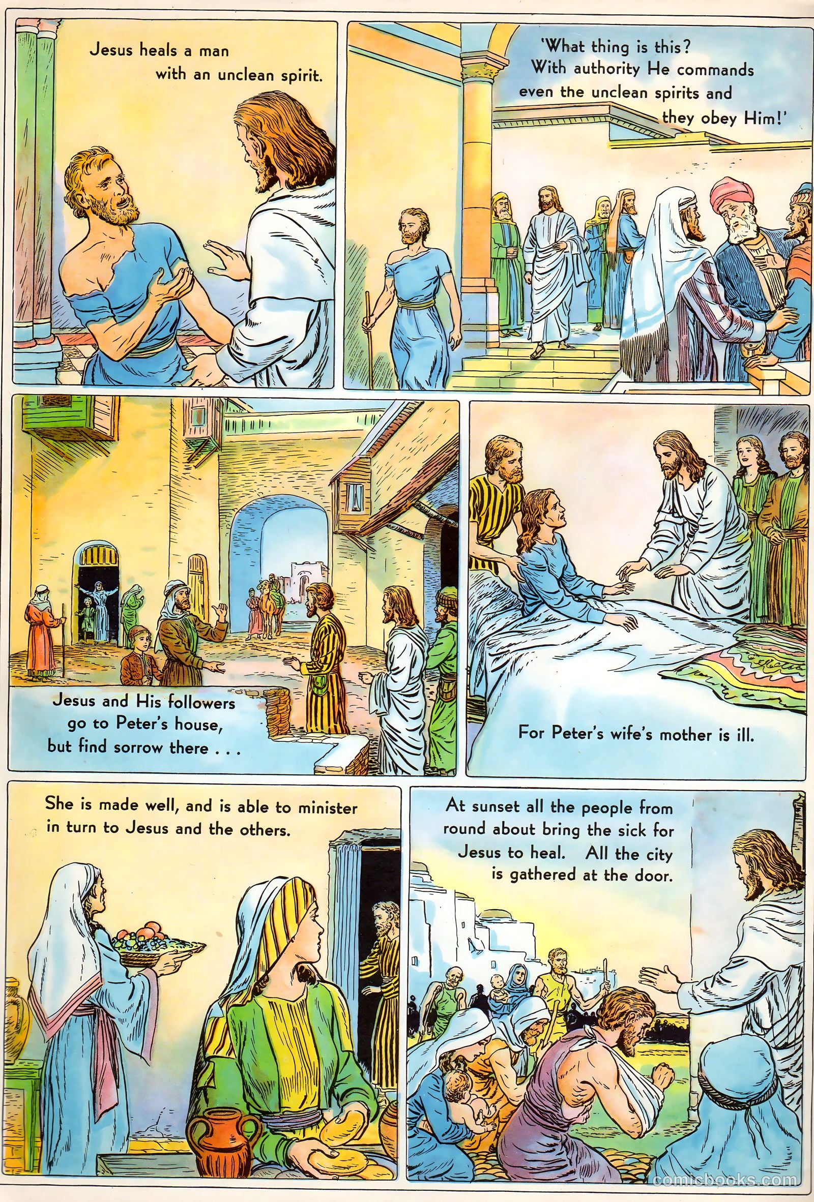 The Life of Christ Visualized #1 (1942, Standard Publishing Company) — page 36 of 48