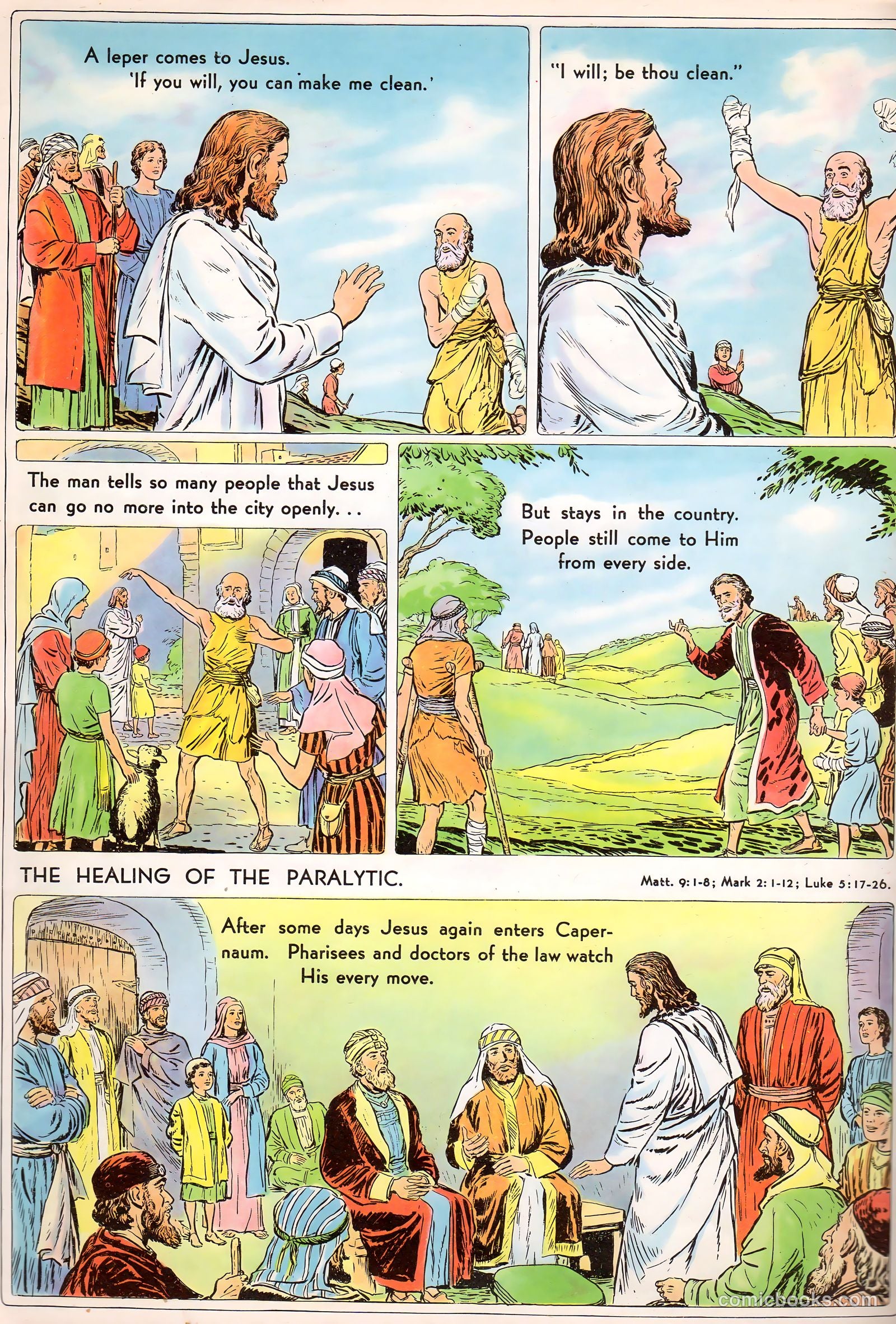 The Life of Christ Visualized #1 (1942, Standard Publishing Company) — page 38 of 48