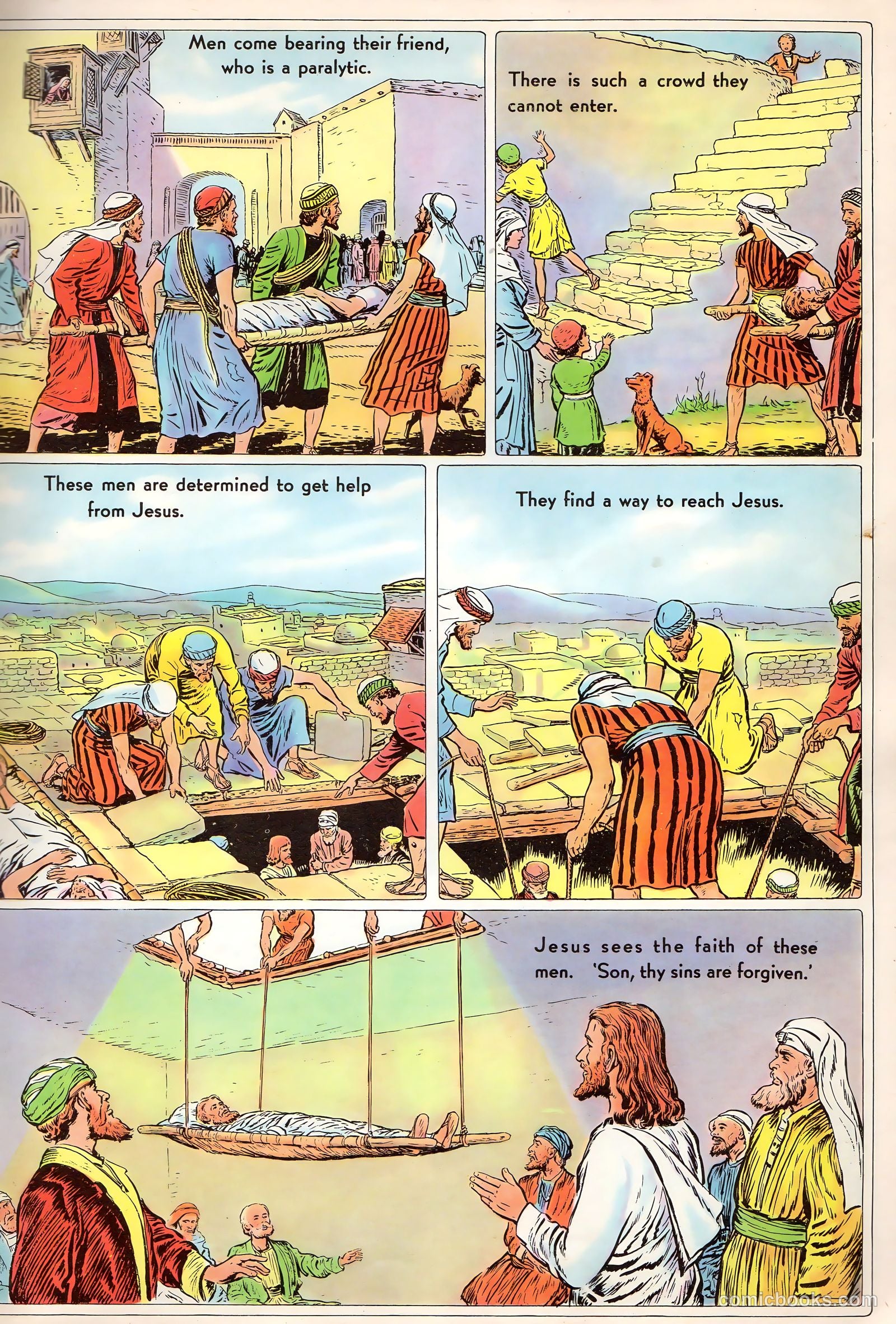 The Life of Christ Visualized #1 (1942, Standard Publishing Company) — page 39 of 48
